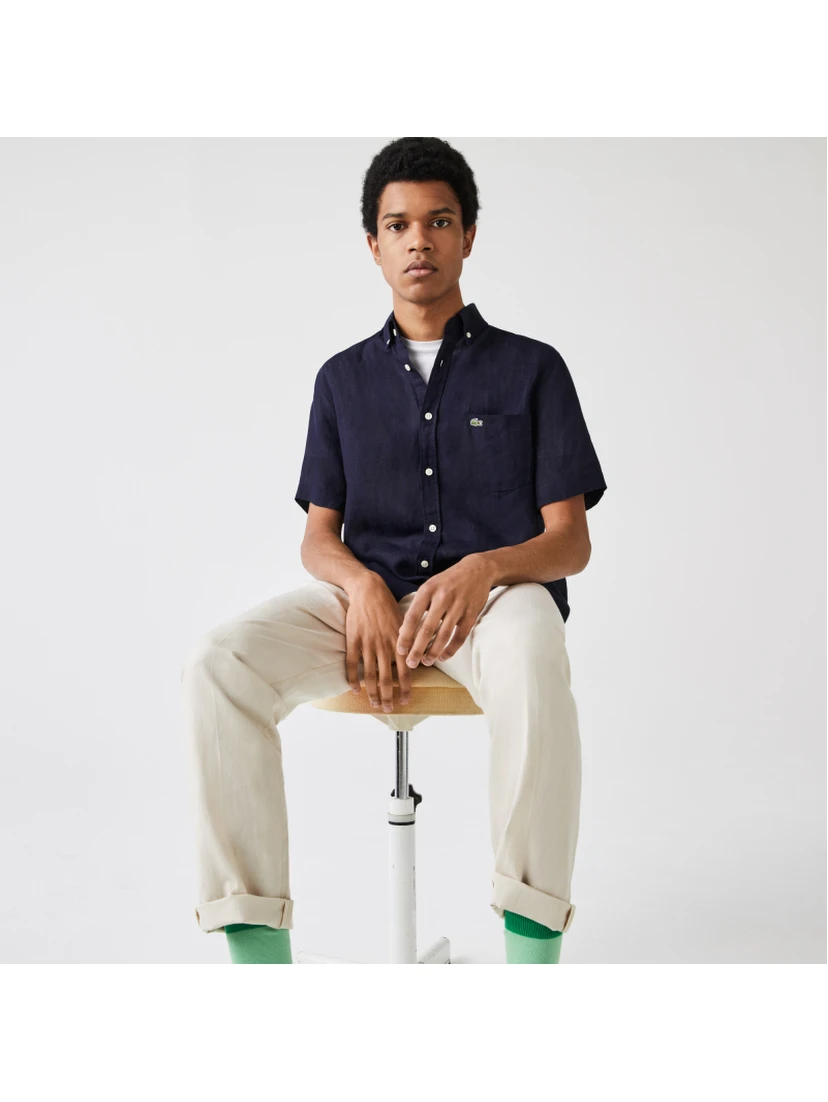 Lacoste Shirts Blue