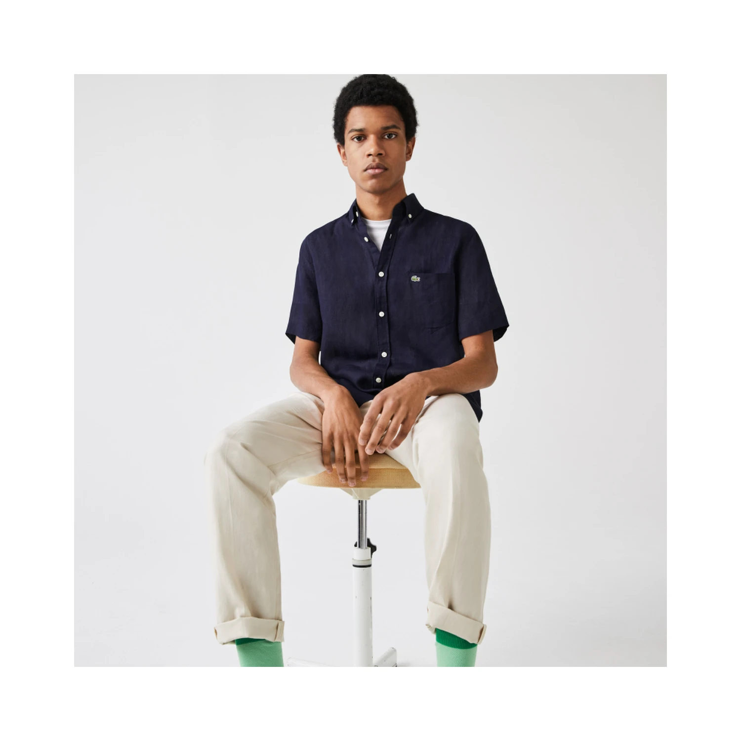 Lacoste Shirts Blue