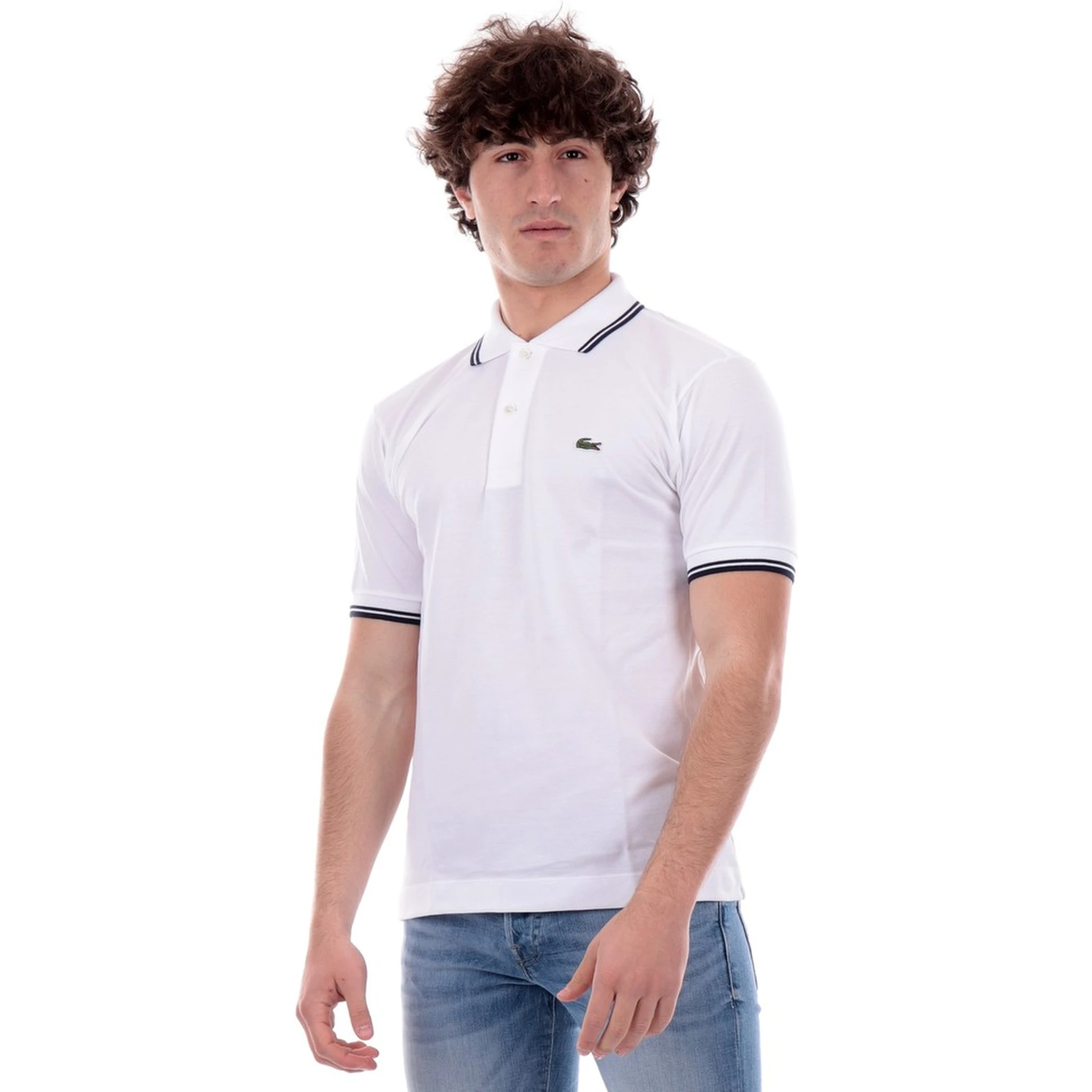 Lacoste T-shirts and Polos White