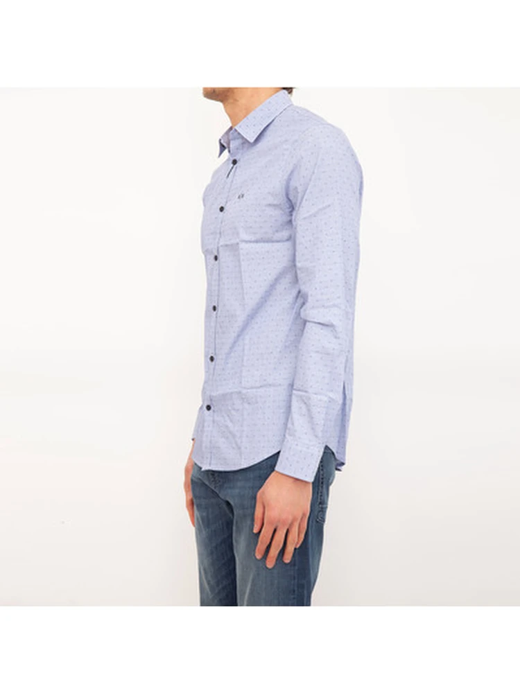 ARMANI EXCHANGE Shirts Blue alternative