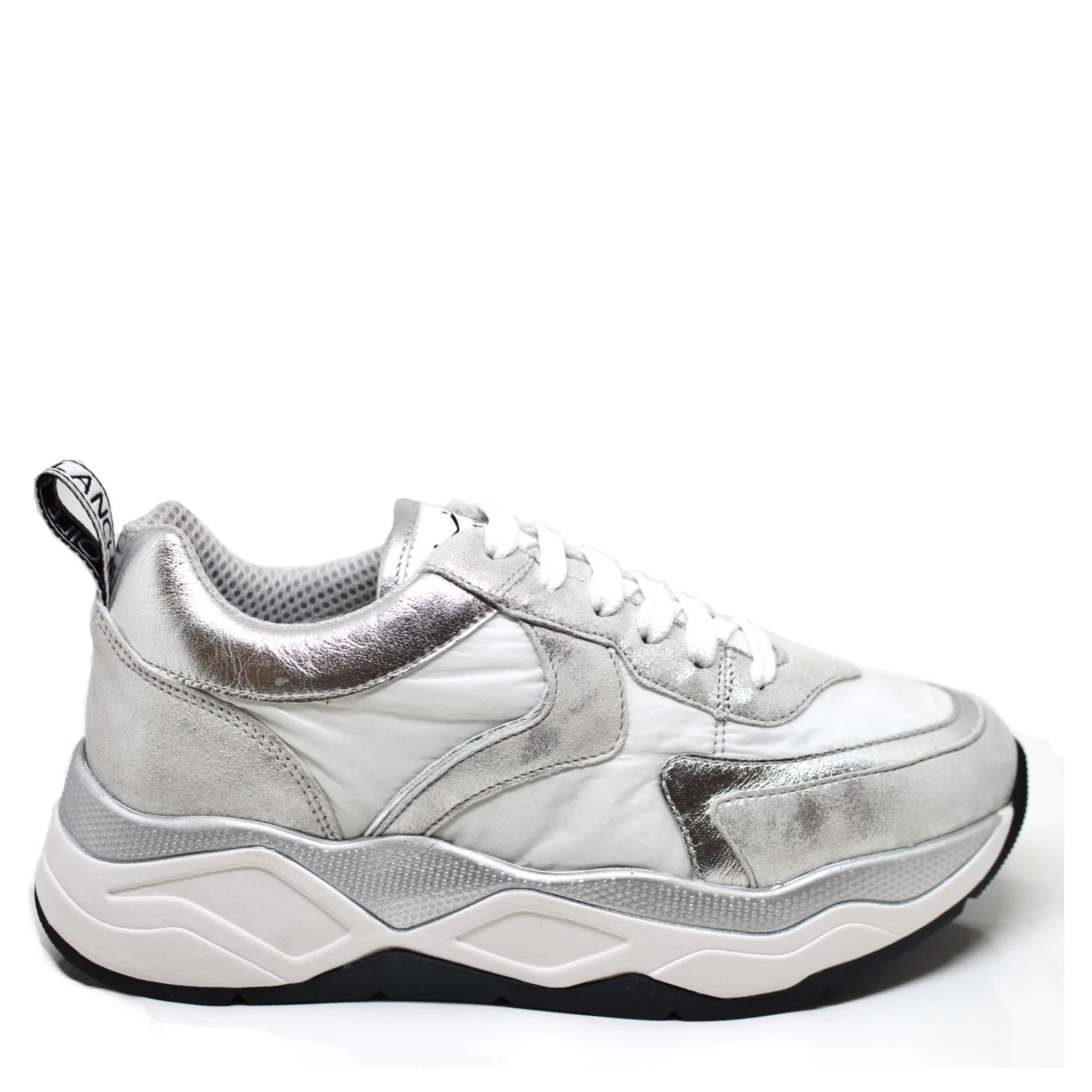 Voile Blanche Sneakers Silver