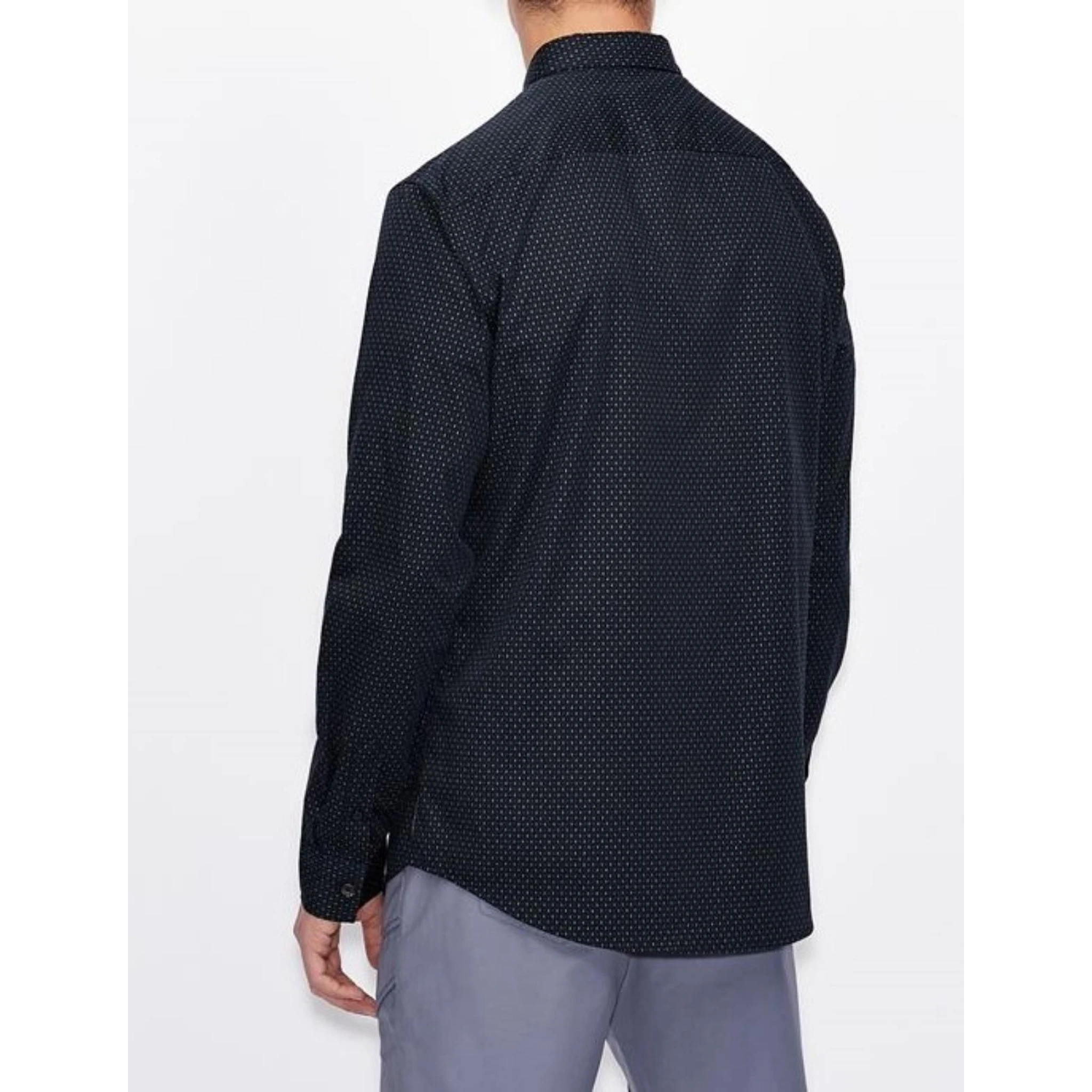 ARMANI EXCHANGE Shirts Blue