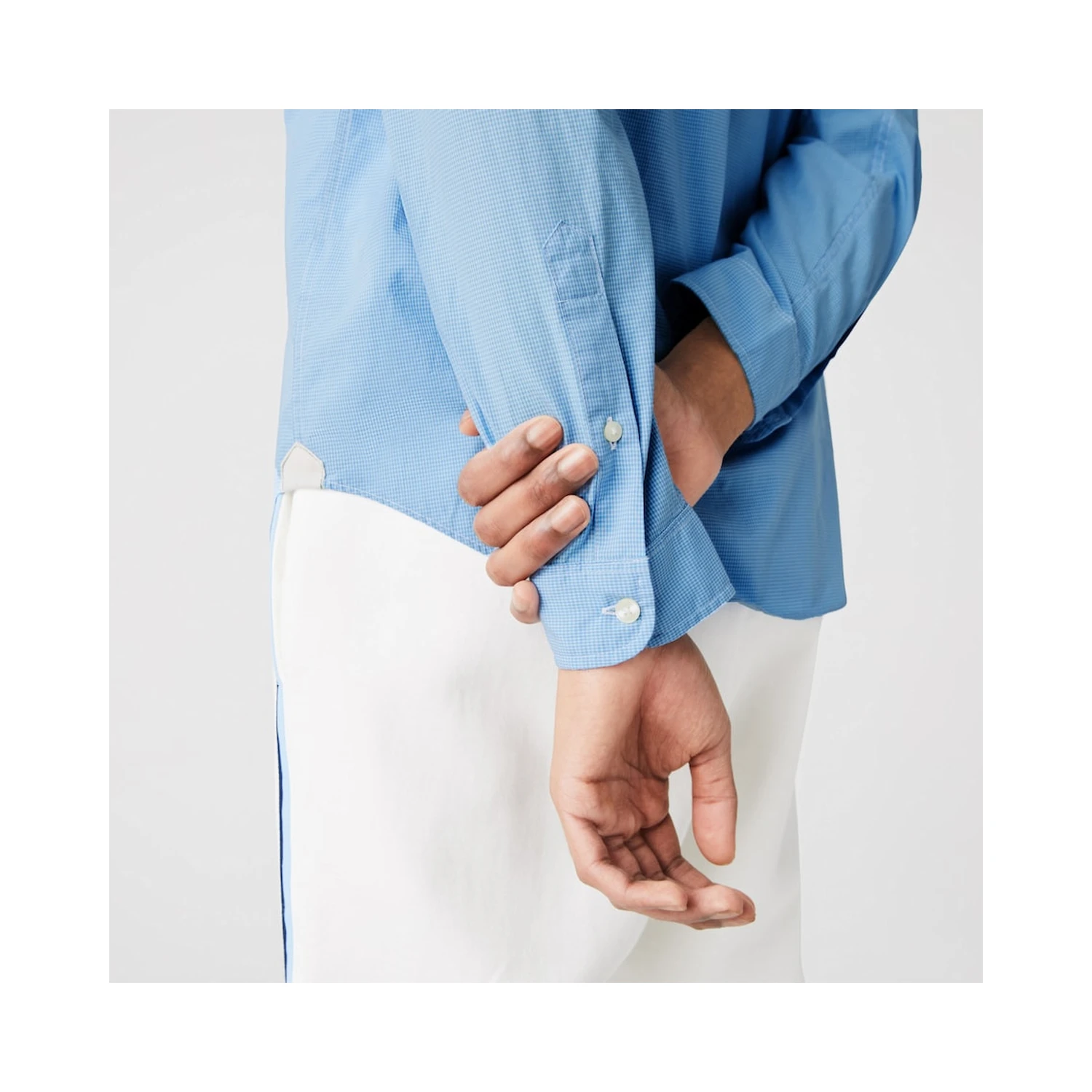 Lacoste Shirts Clear Blue