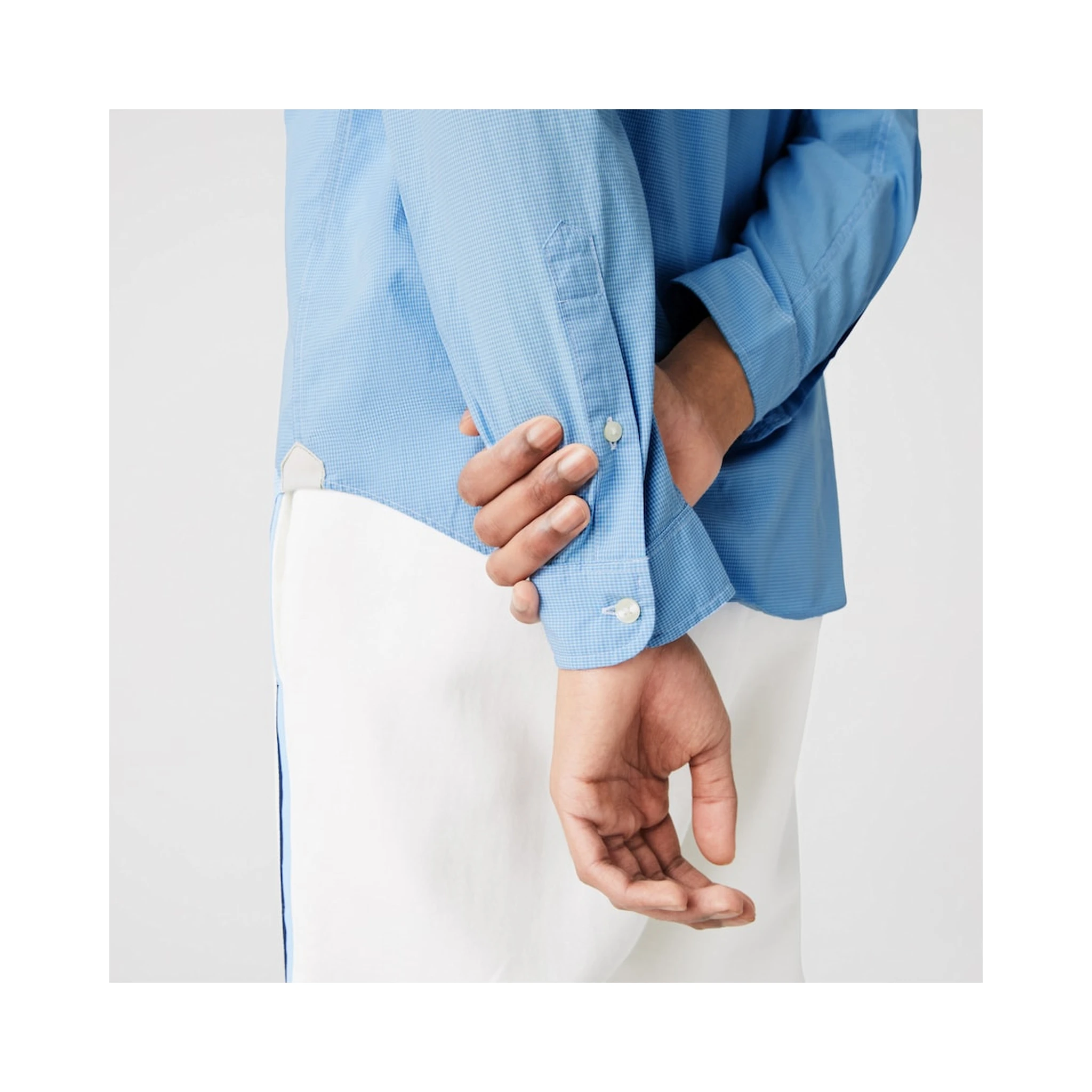 Lacoste Shirts Clear Blue