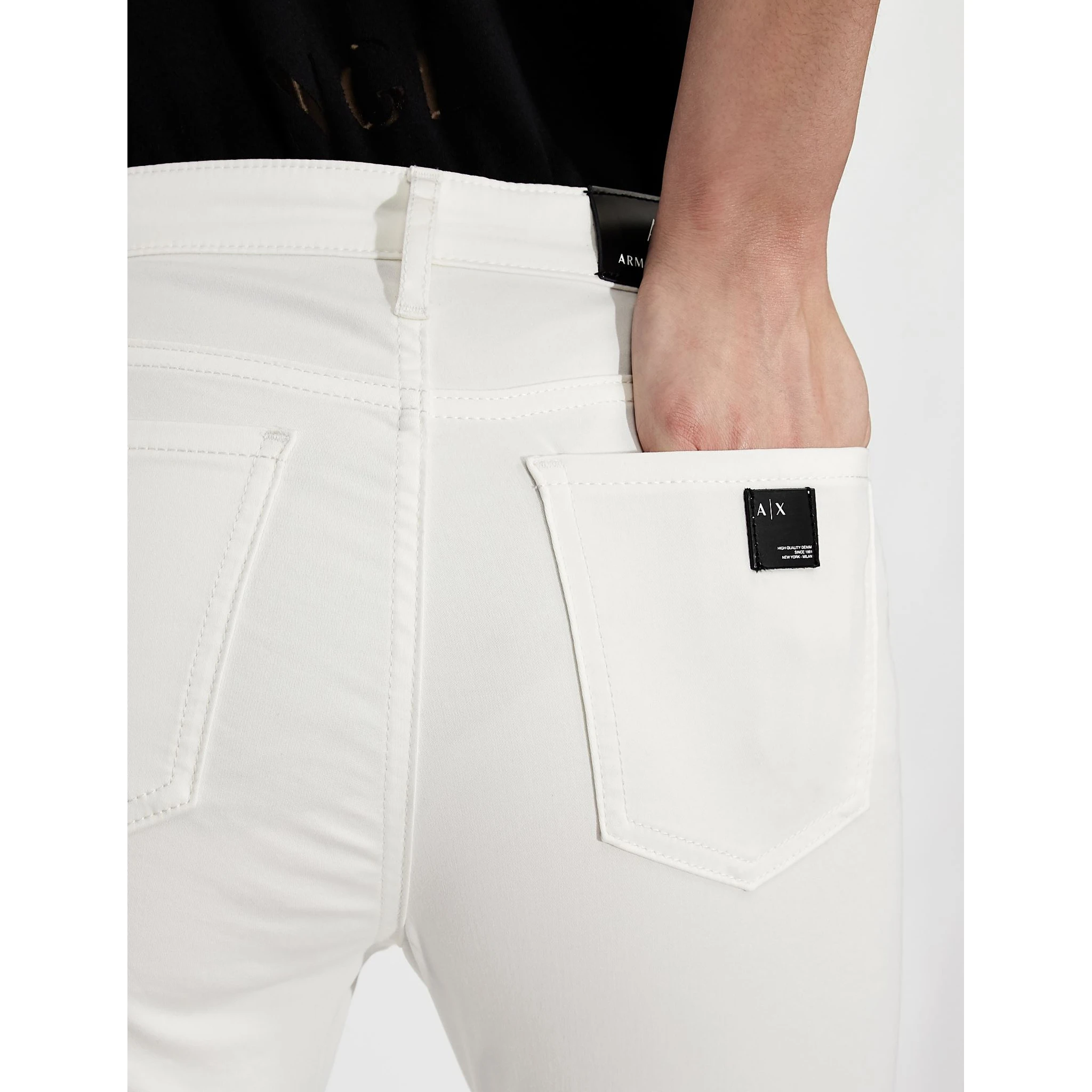 ARMANI EXCHANGE Trousers White