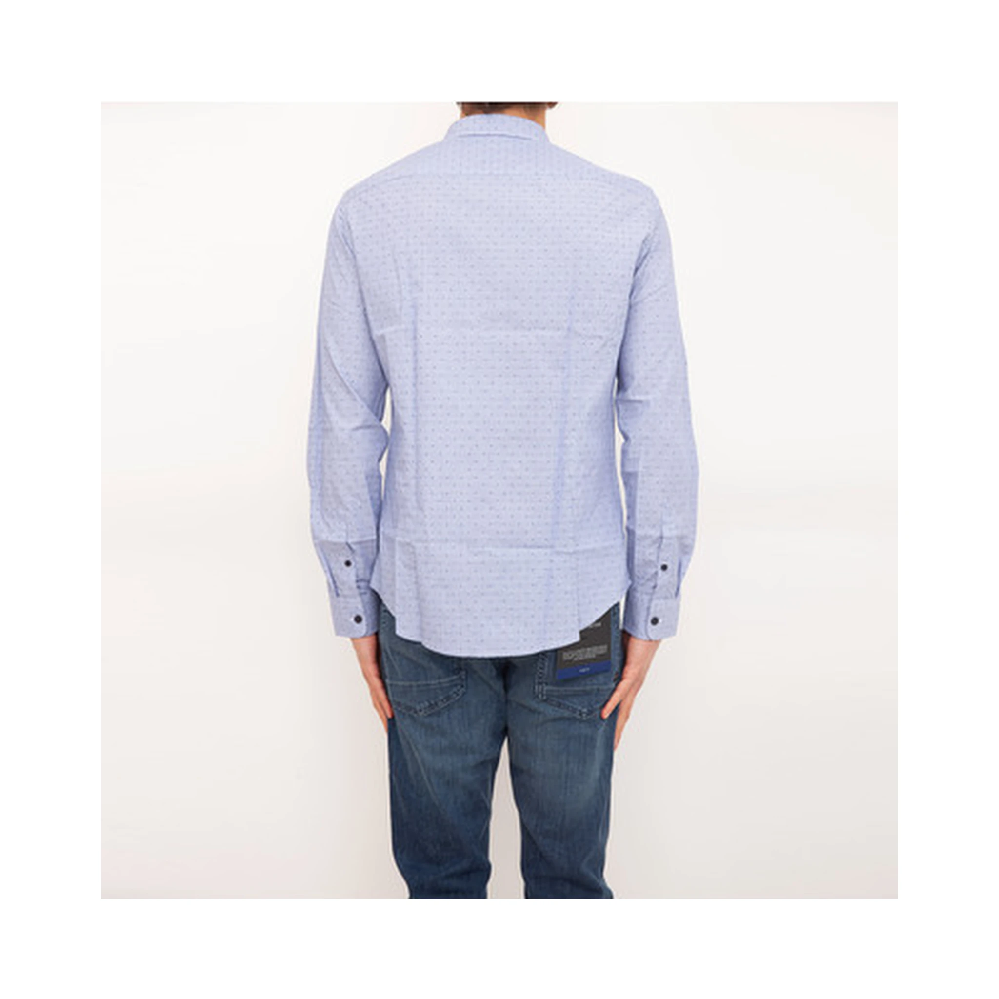 ARMANI EXCHANGE Shirts Blue