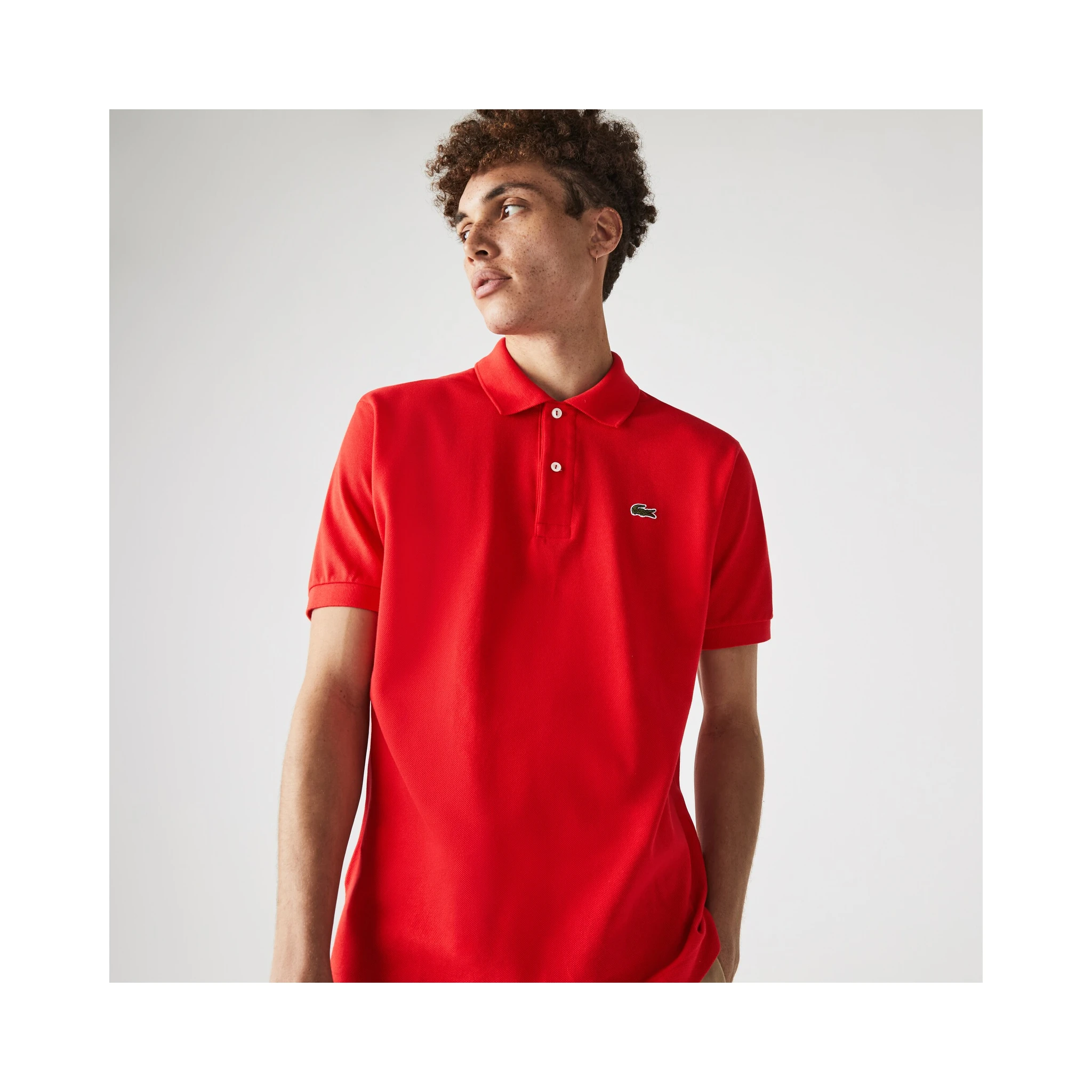 Lacoste T-shirts and Polos Red