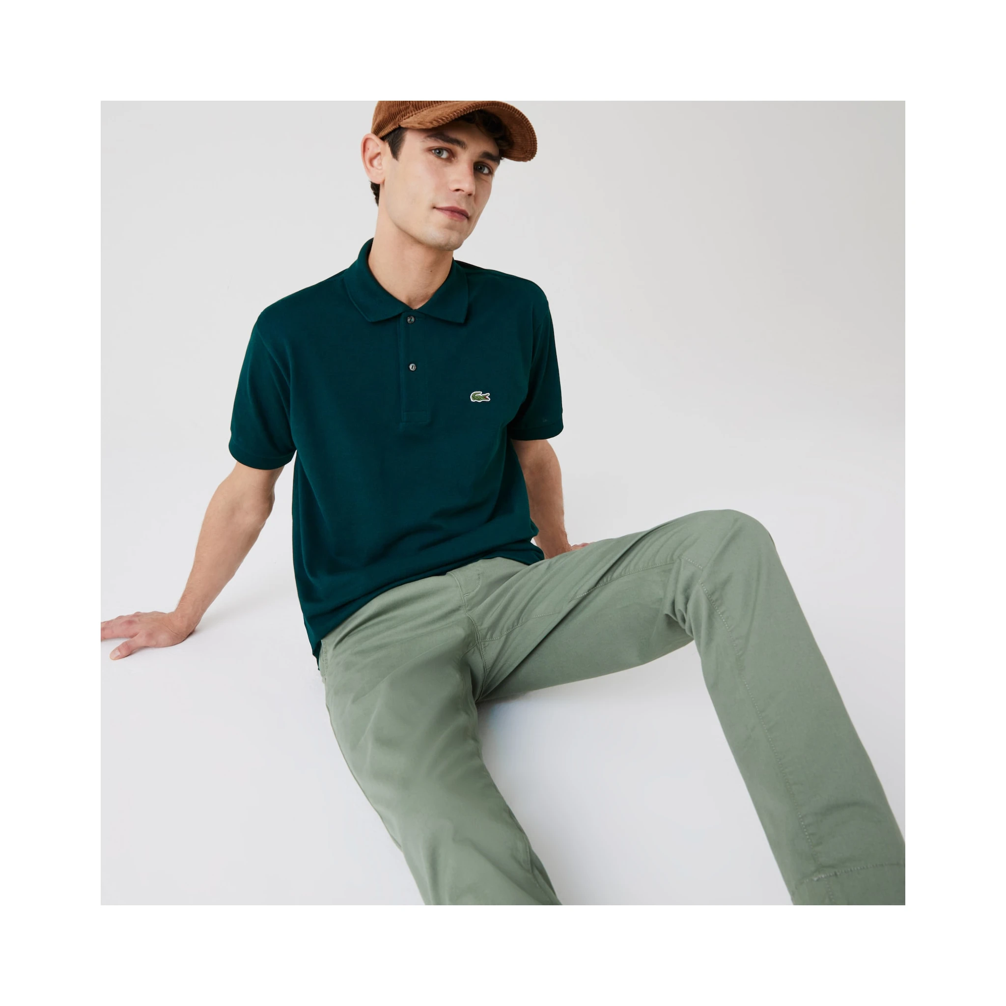 Lacoste T-shirts and Polos Green