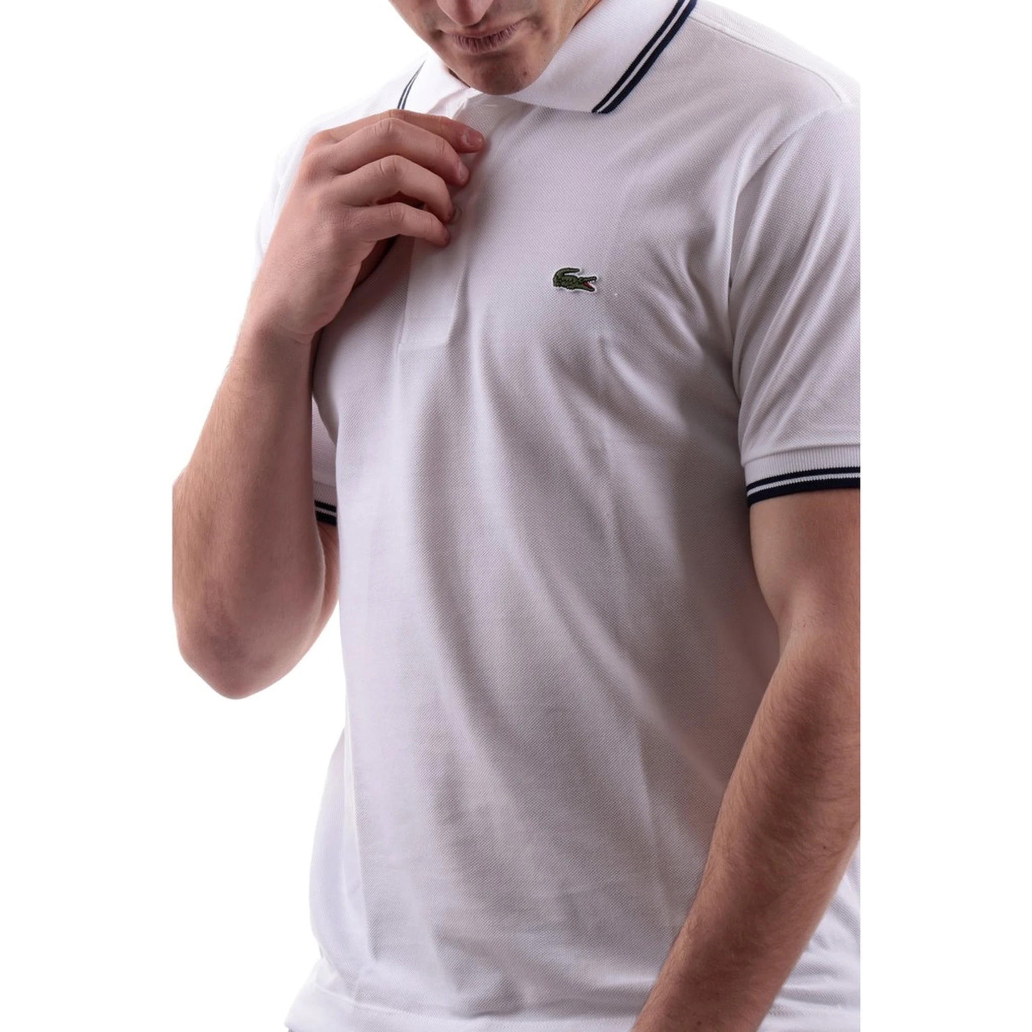 Lacoste T-shirts and Polos White