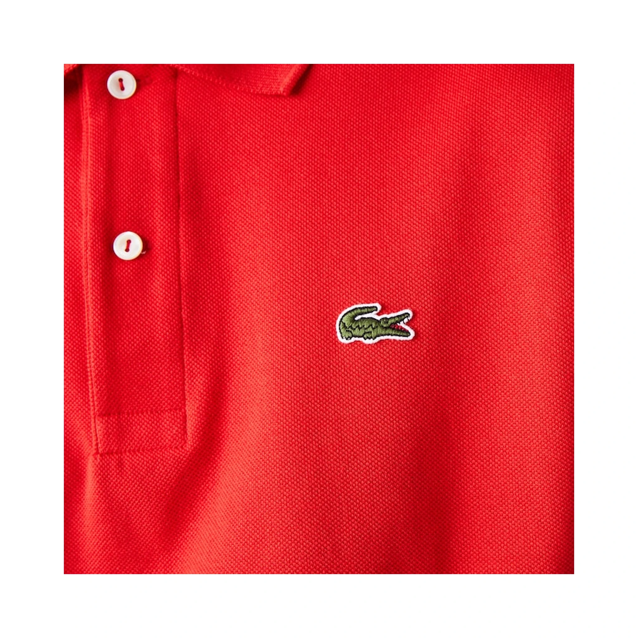 Lacoste T-shirts and Polos Red