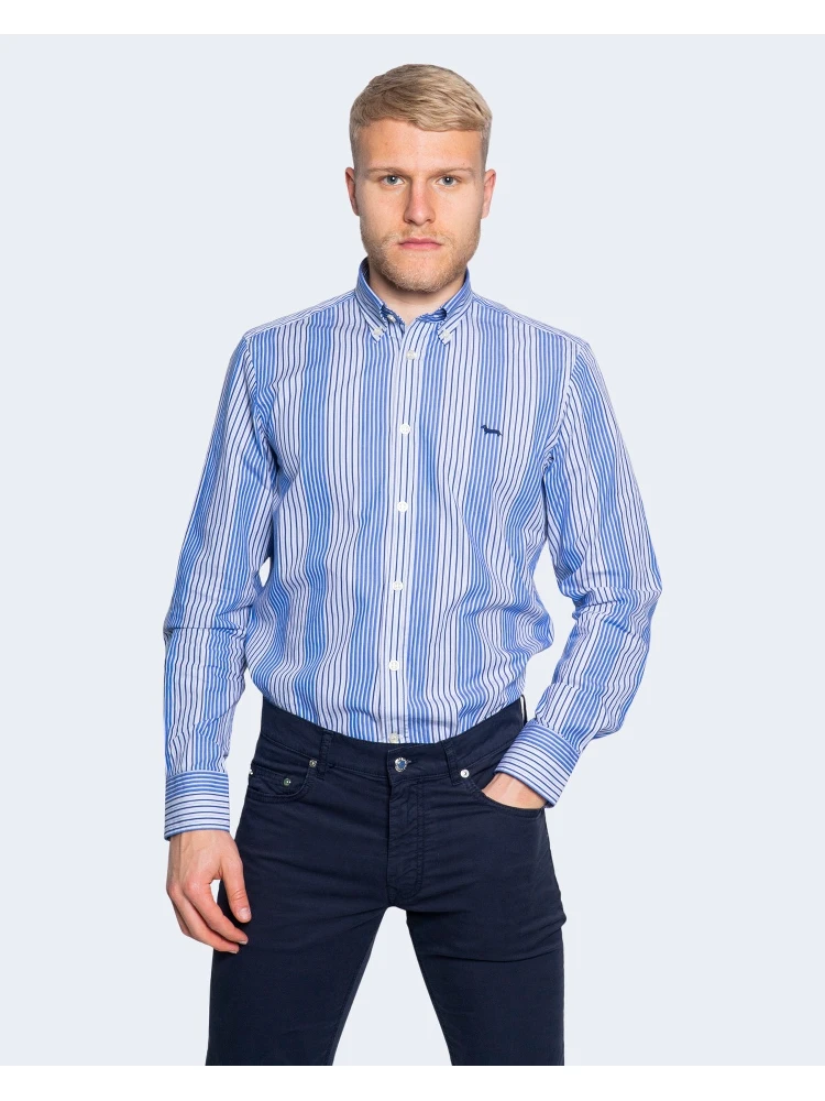 Harmont & Blaine Shirts Blue