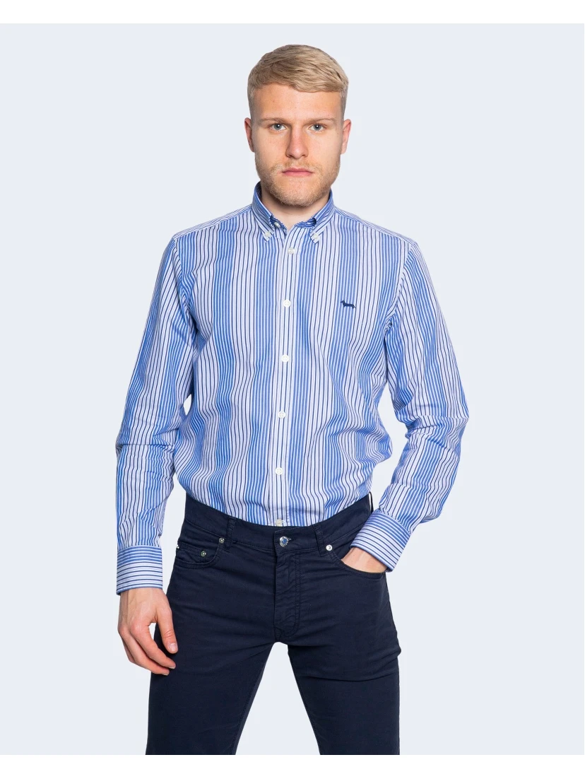 Harmont & Blaine Shirts Blue