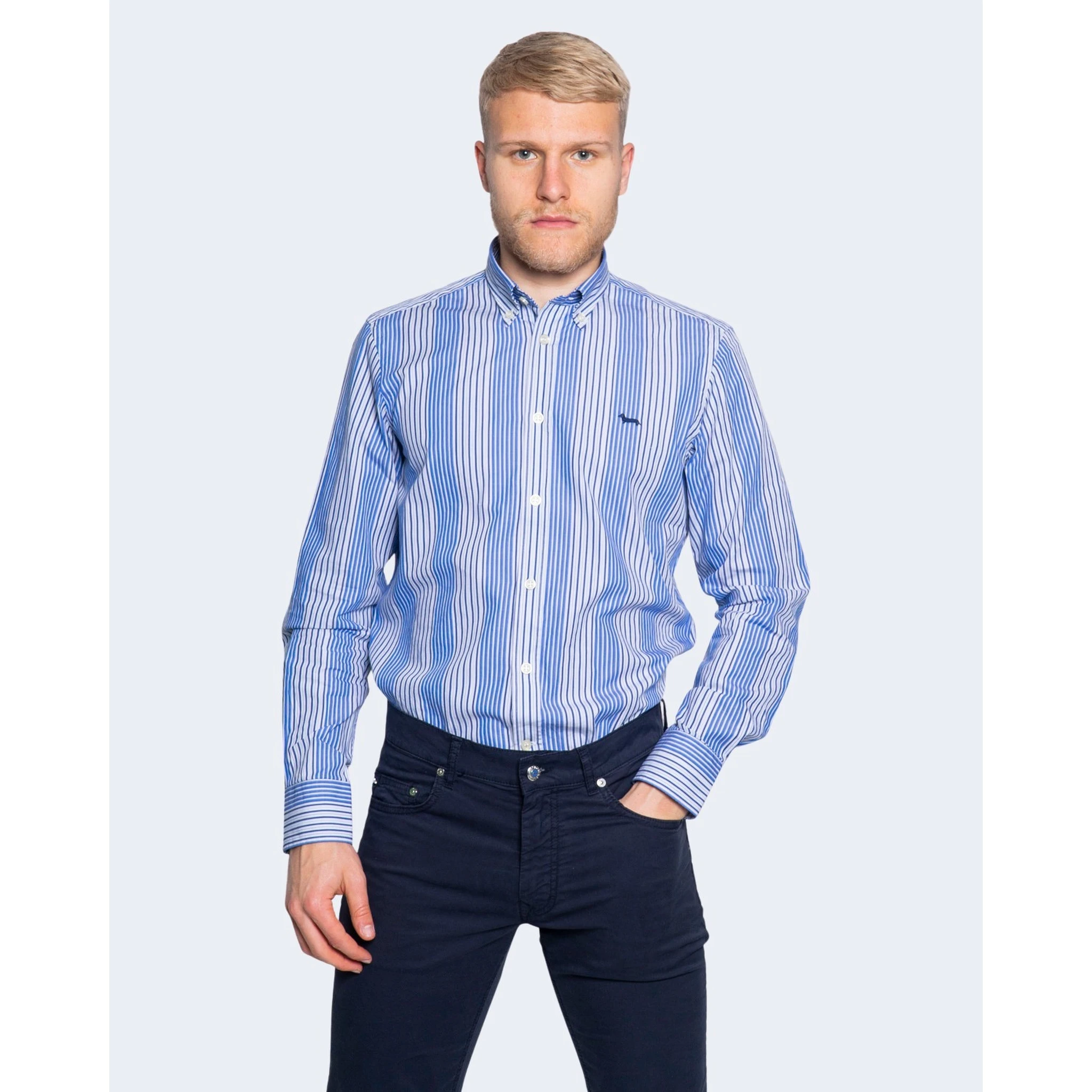 Harmont & Blaine Shirts Blue