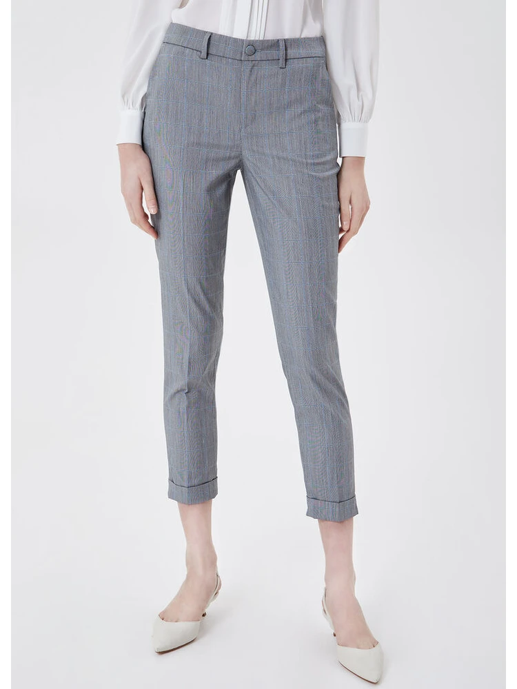 LIUJO JEANS Trousers Grey