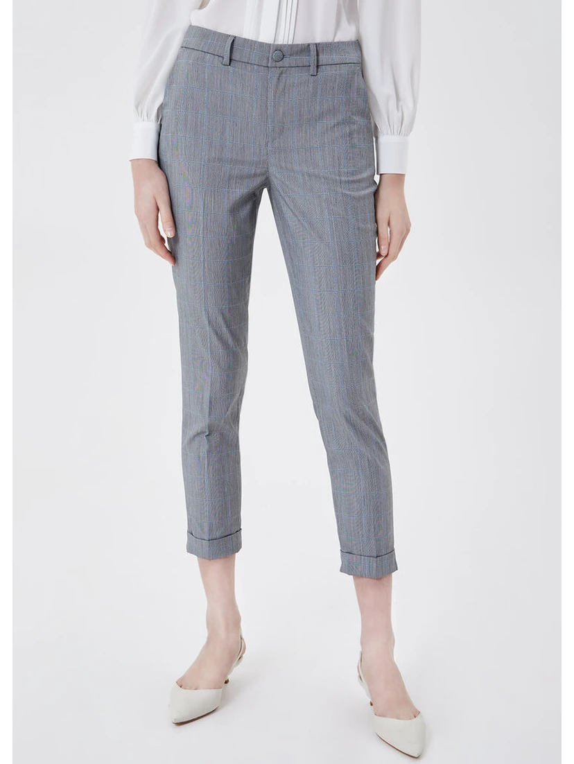 LIUJO JEANS Trousers Grey