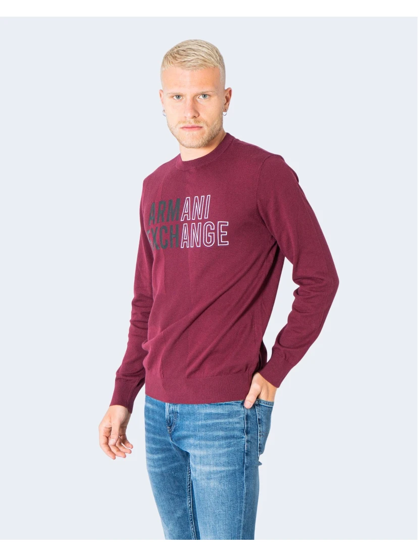 ARMANI EXCHANGE Sweaters Bordeaux