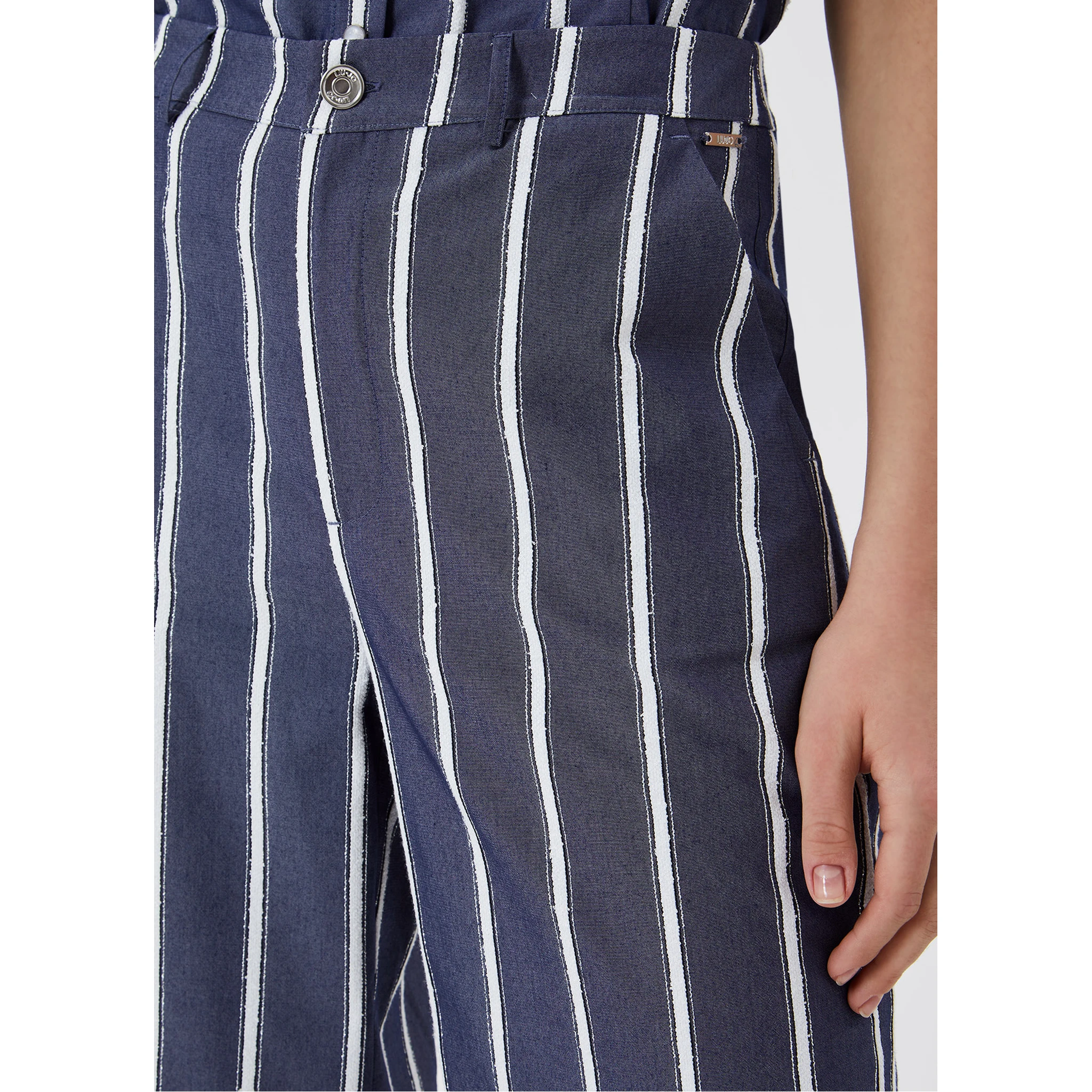 LIUJO JEANS Trousers Blue