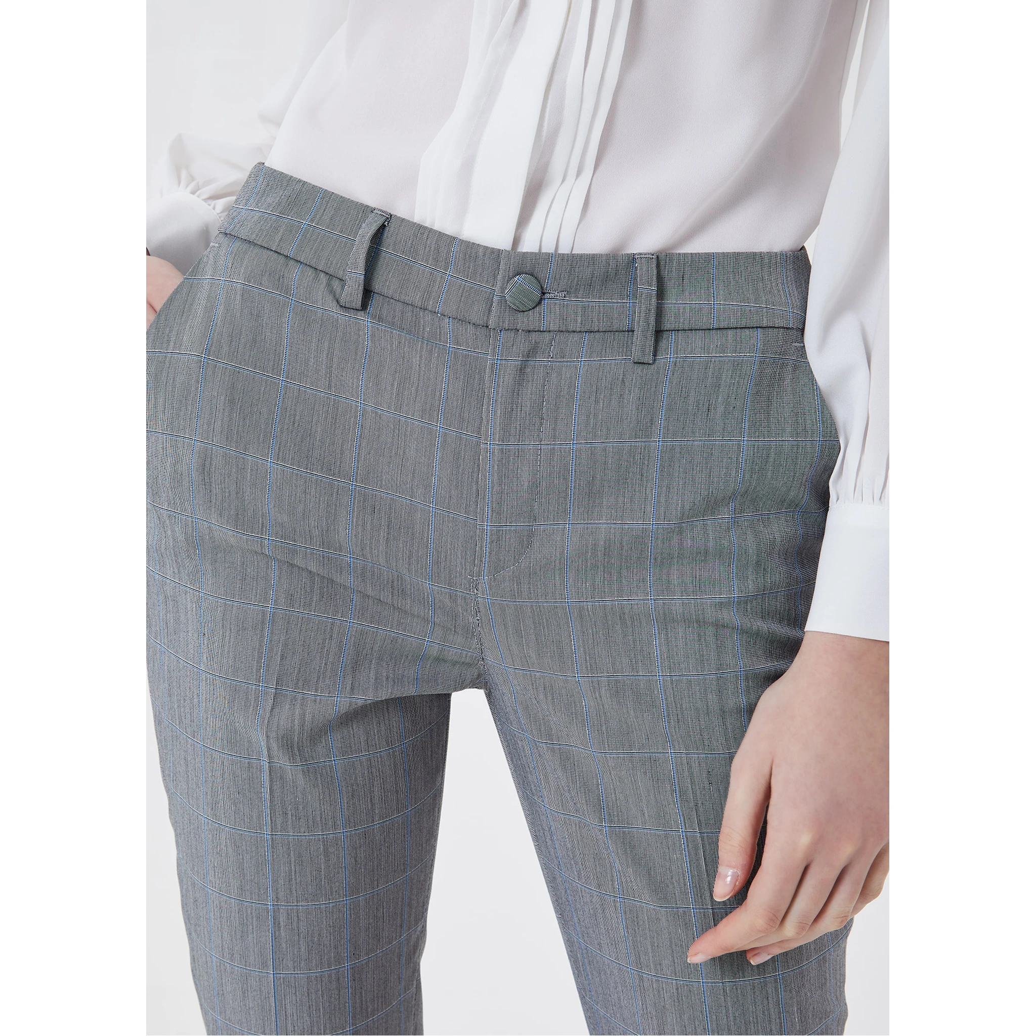 LIUJO JEANS Trousers Grey