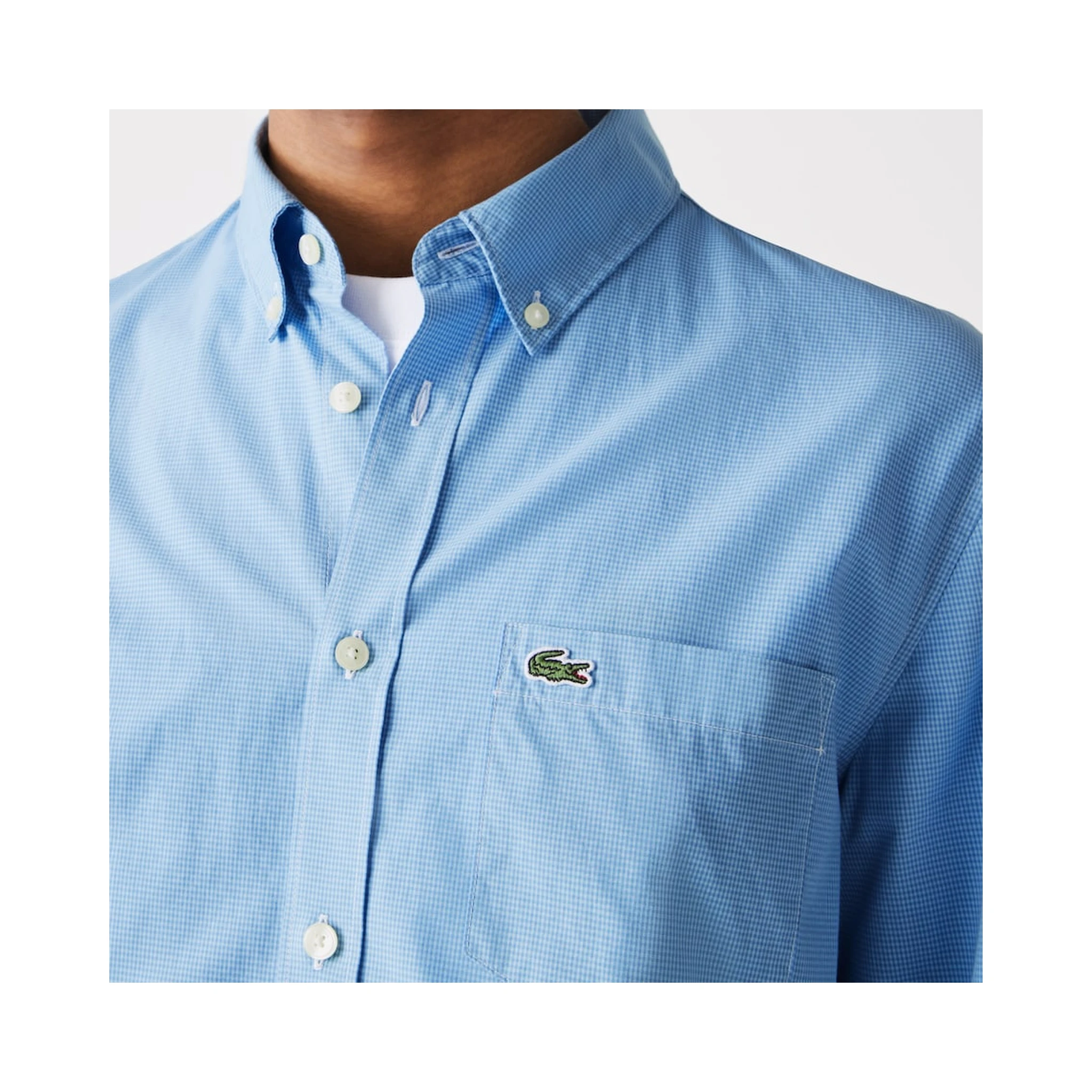 Lacoste Shirts Clear Blue