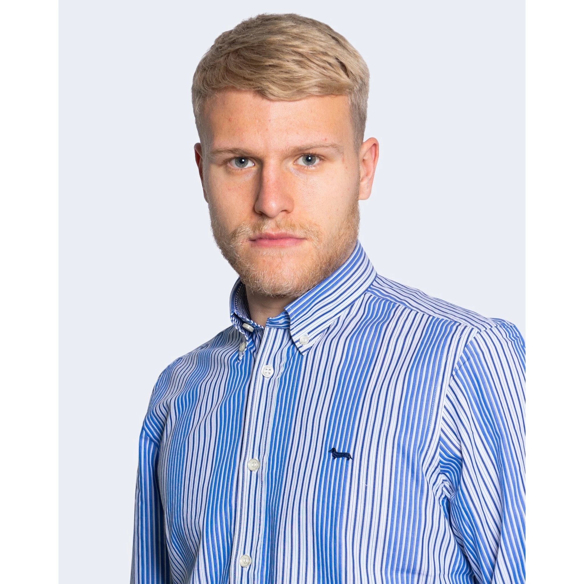 Harmont & Blaine Shirts Blue