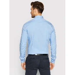 Calvin Klein Shirts Clear Blue