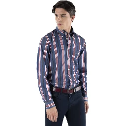 Harmont & Blaine Shirts Blue