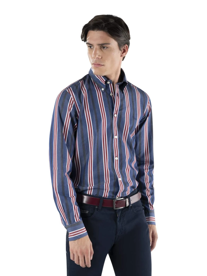 Harmont & Blaine Shirts Blue