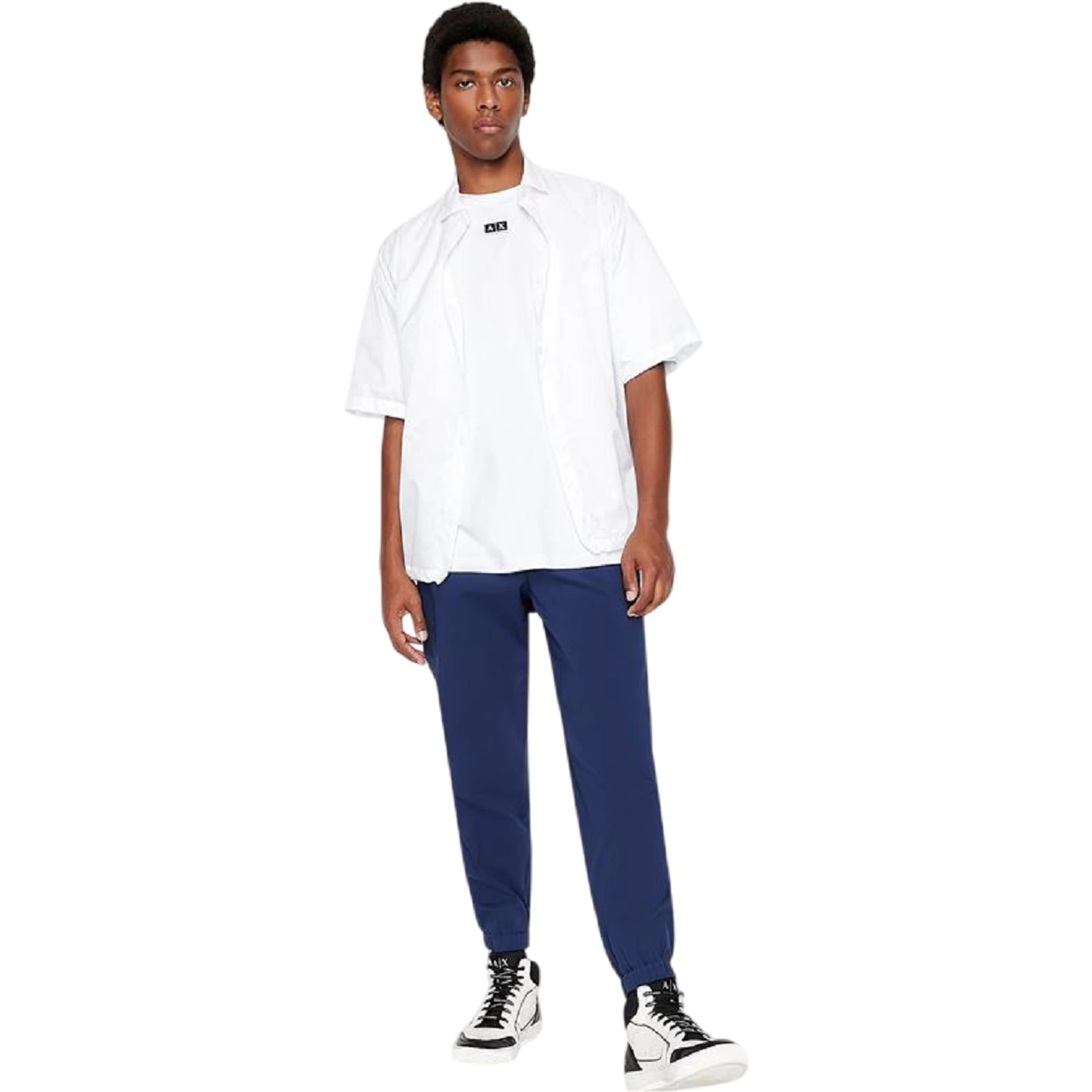 ARMANI EXCHANGE Trousers Blue