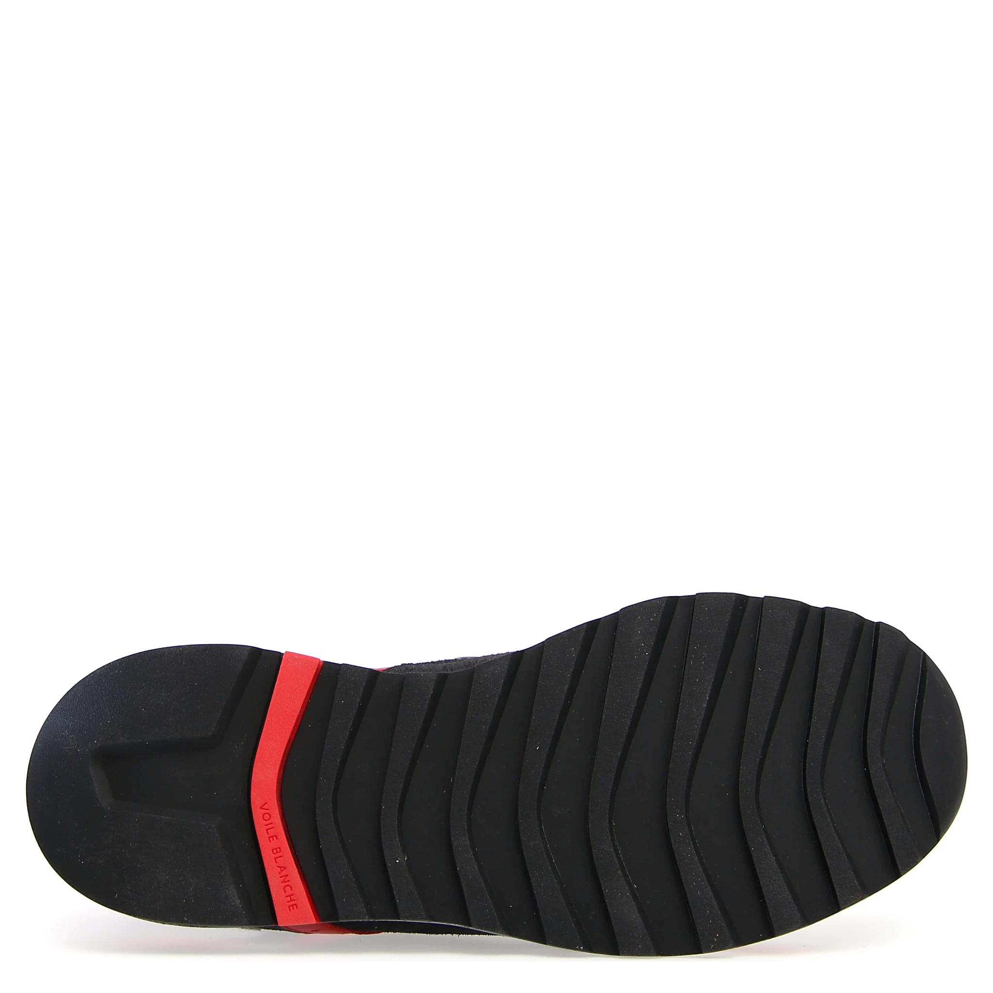 Man Sneakers Light Black Leather, Nylon