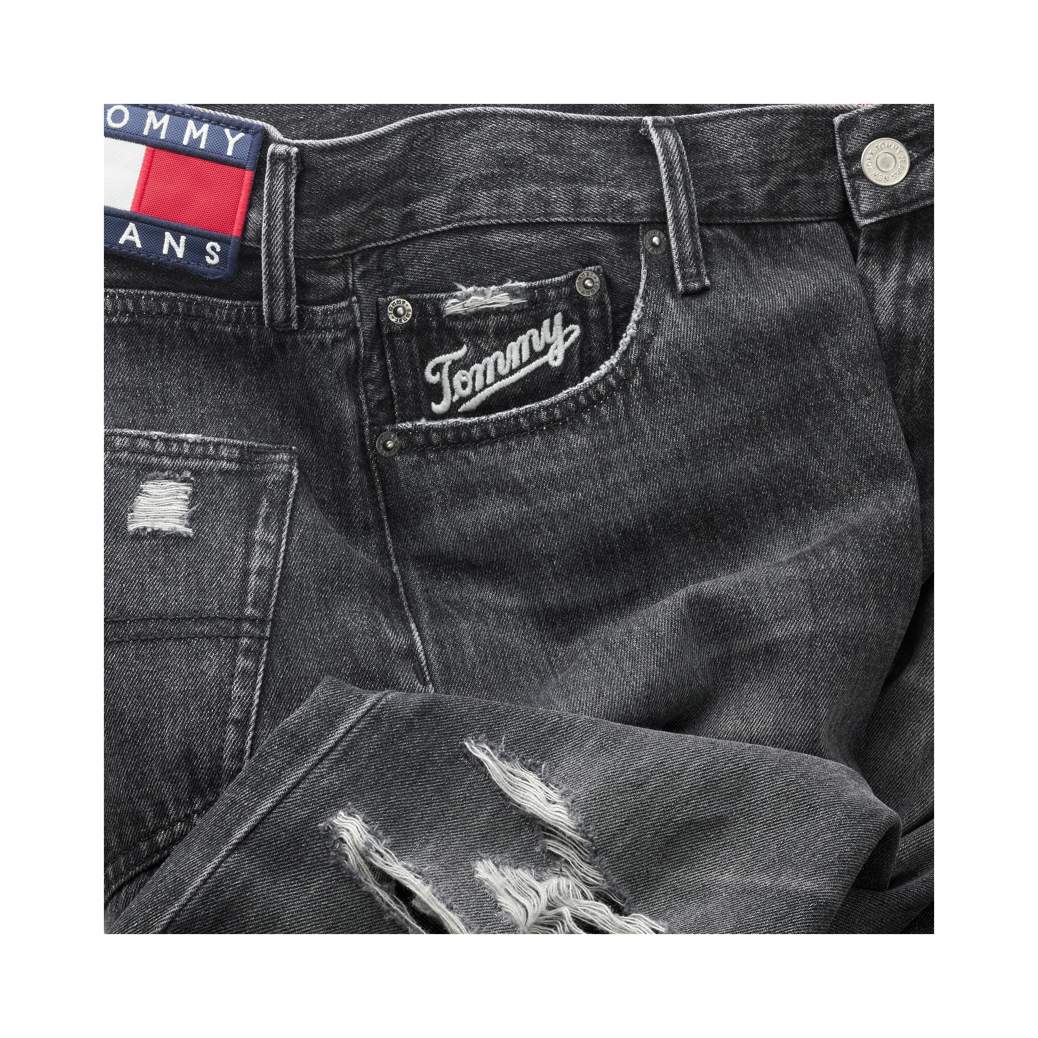 TOMMY JEANS  Trousers Black