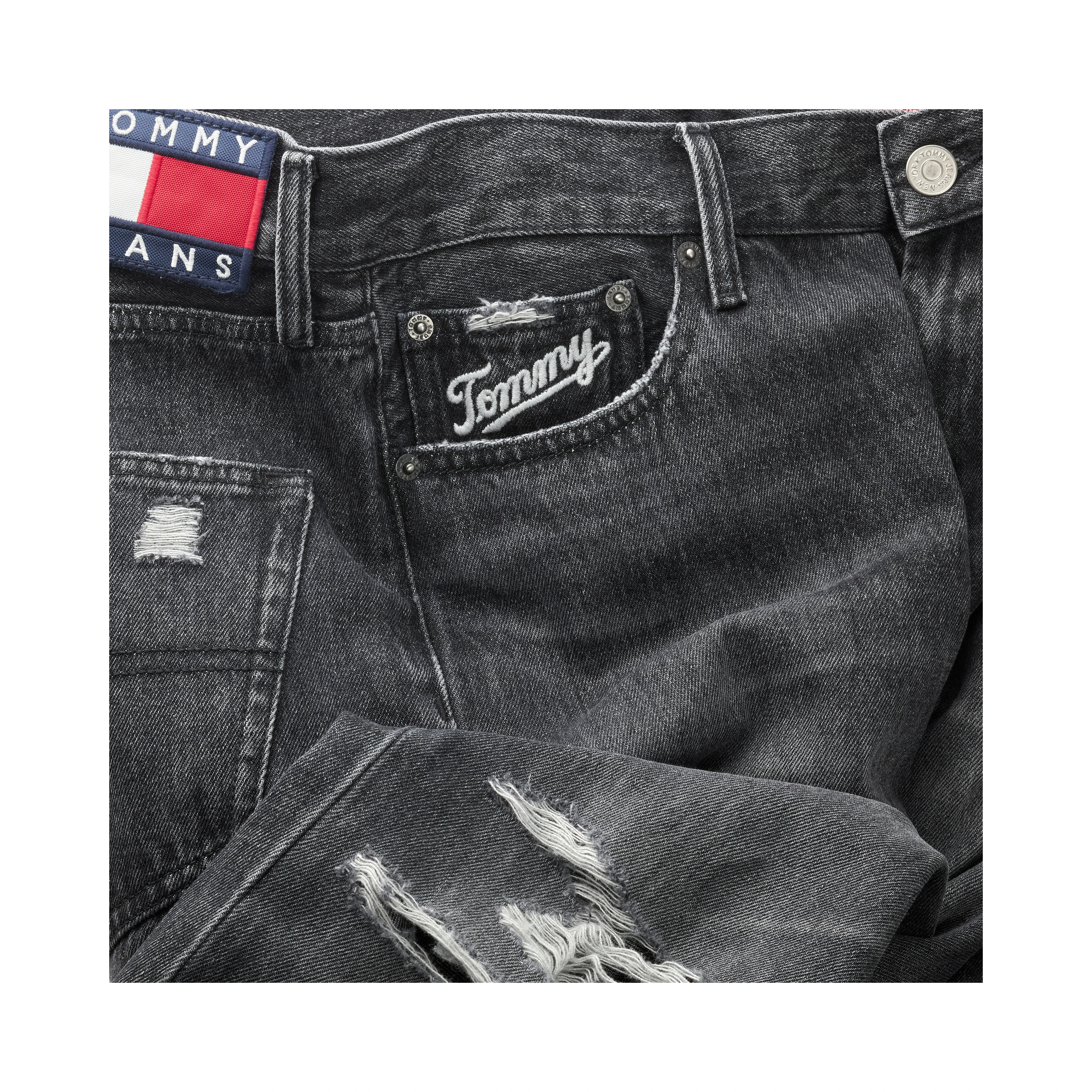 TOMMY JEANS Trousers Black