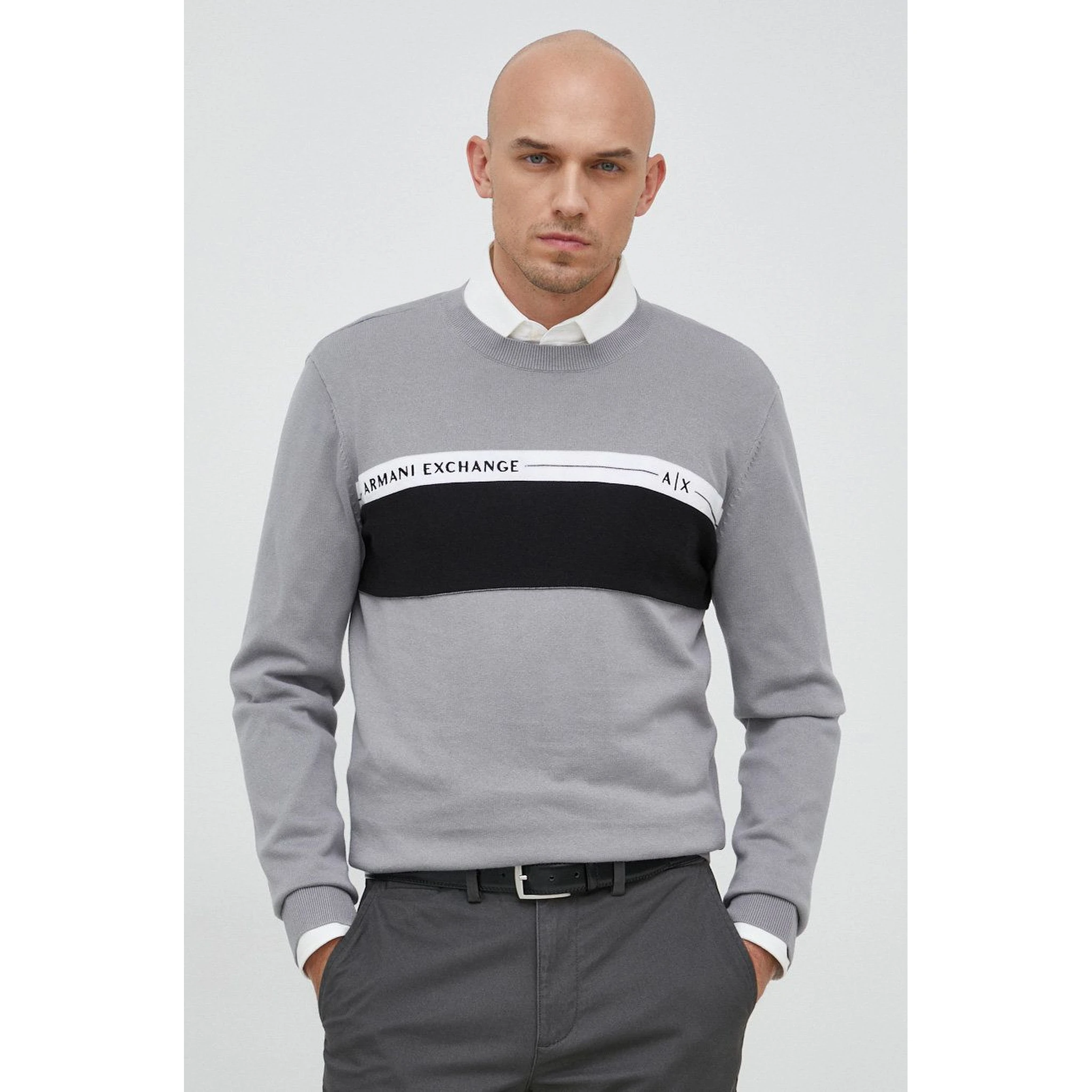 ARMANI EXCHANGE Sweaters Grey