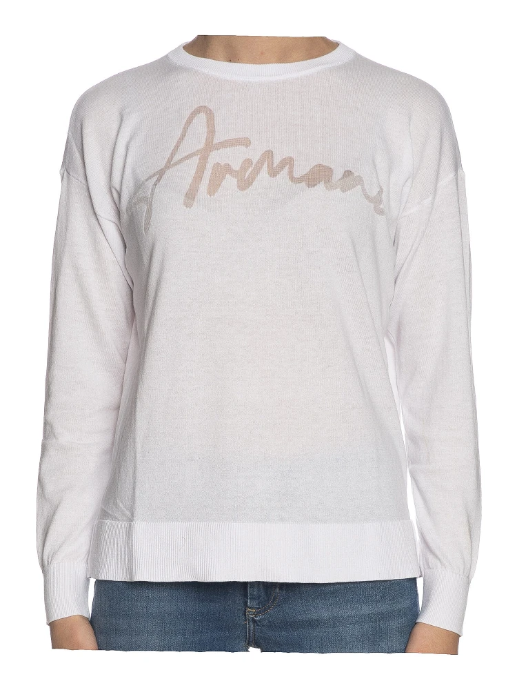 ARMANI EXCHANGE Sweaters White