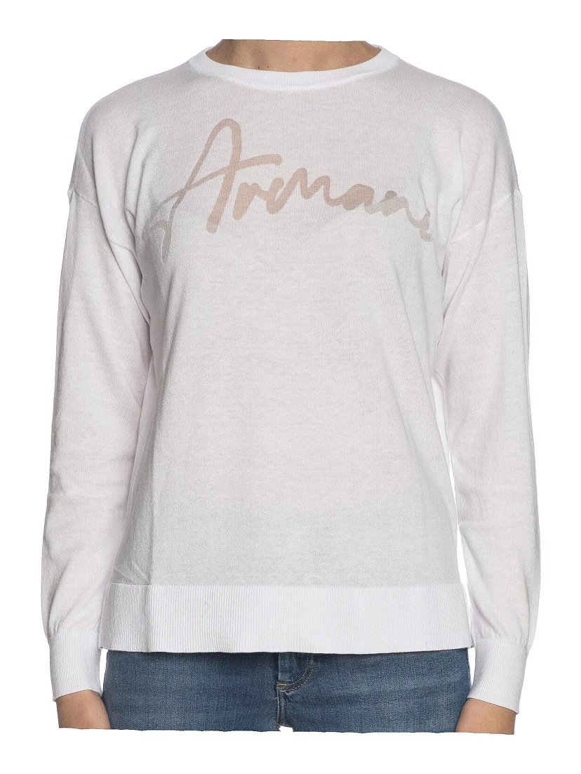 ARMANI EXCHANGE Sweaters White