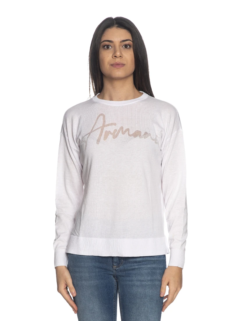 ARMANI EXCHANGE Sweaters White