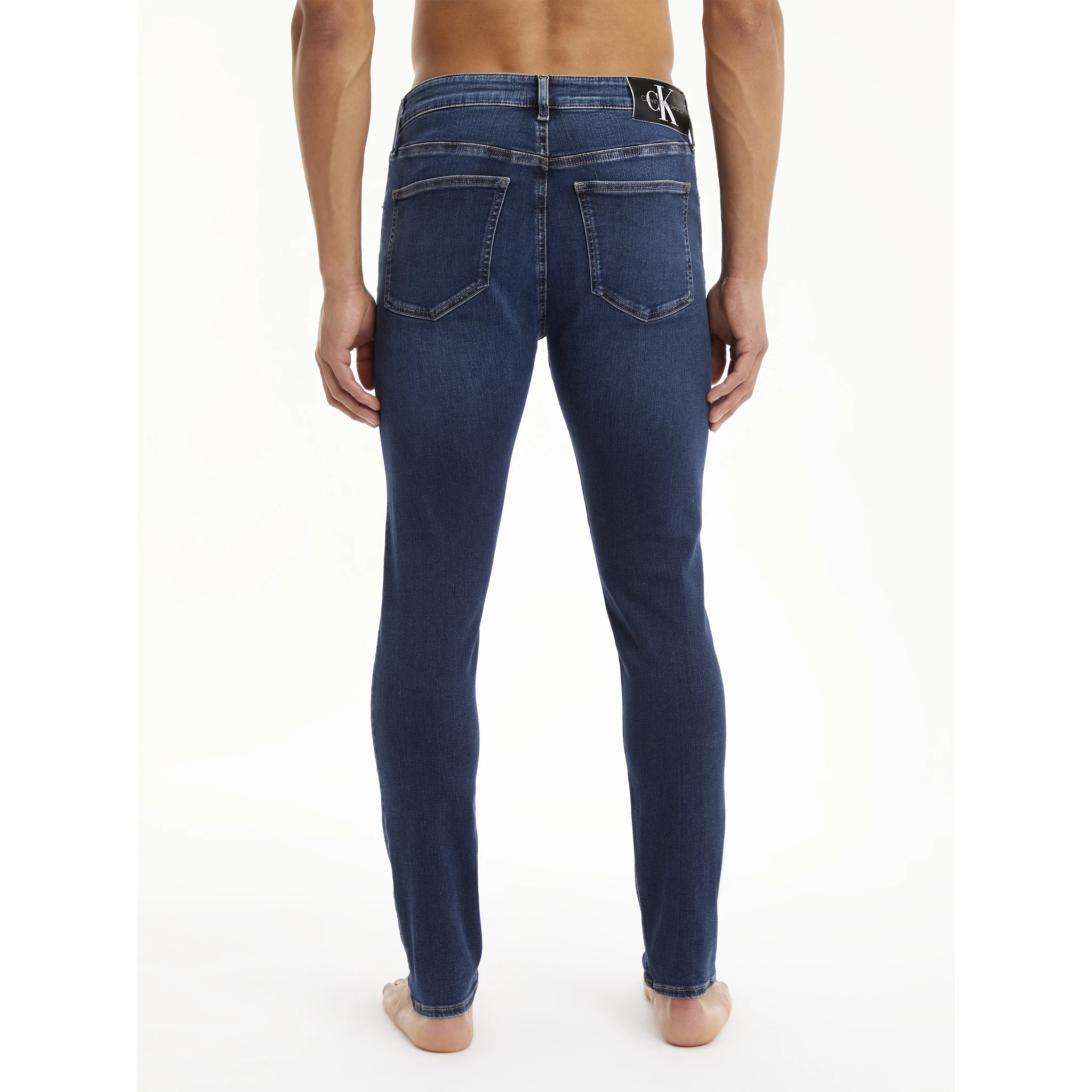 بنطلون كالفن كلاين أزرق