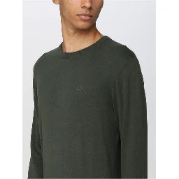 Man Sweater Garnet Size S Cotton, Cashmere, Elastane In Green