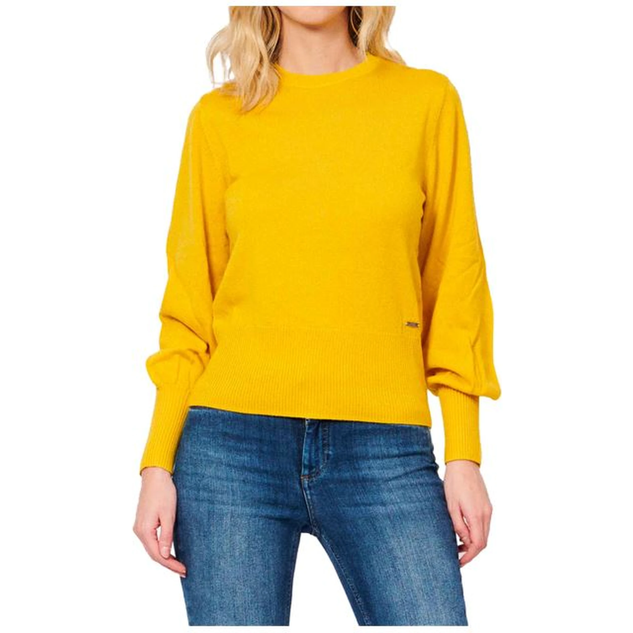 ARMANI EXCHANGE Sweaters Yellow