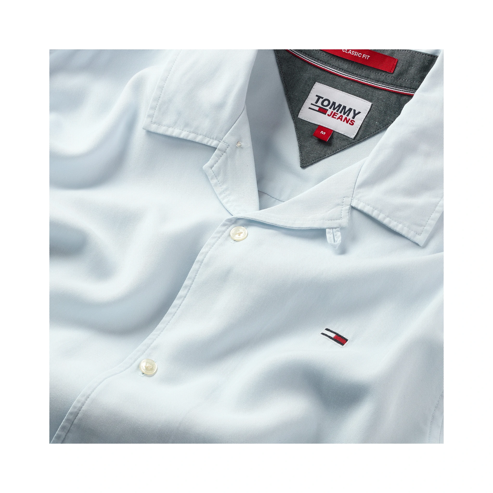 TOMMY JEANS Shirts Blue