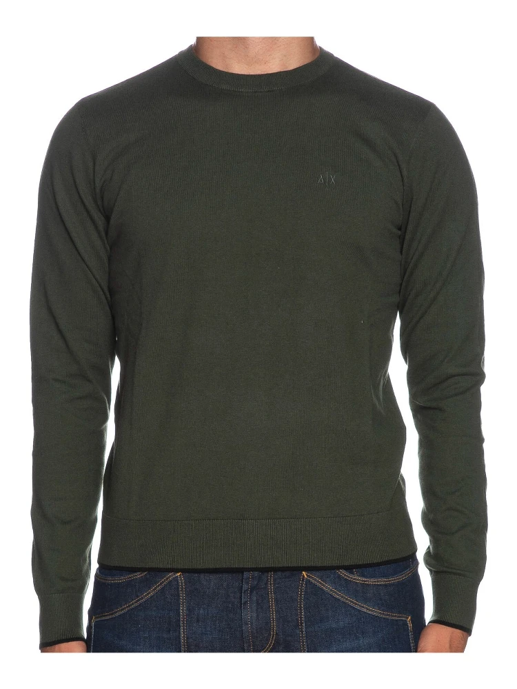 Man Sweater Garnet Size S Cotton, Cashmere, Elastane In Green alternative