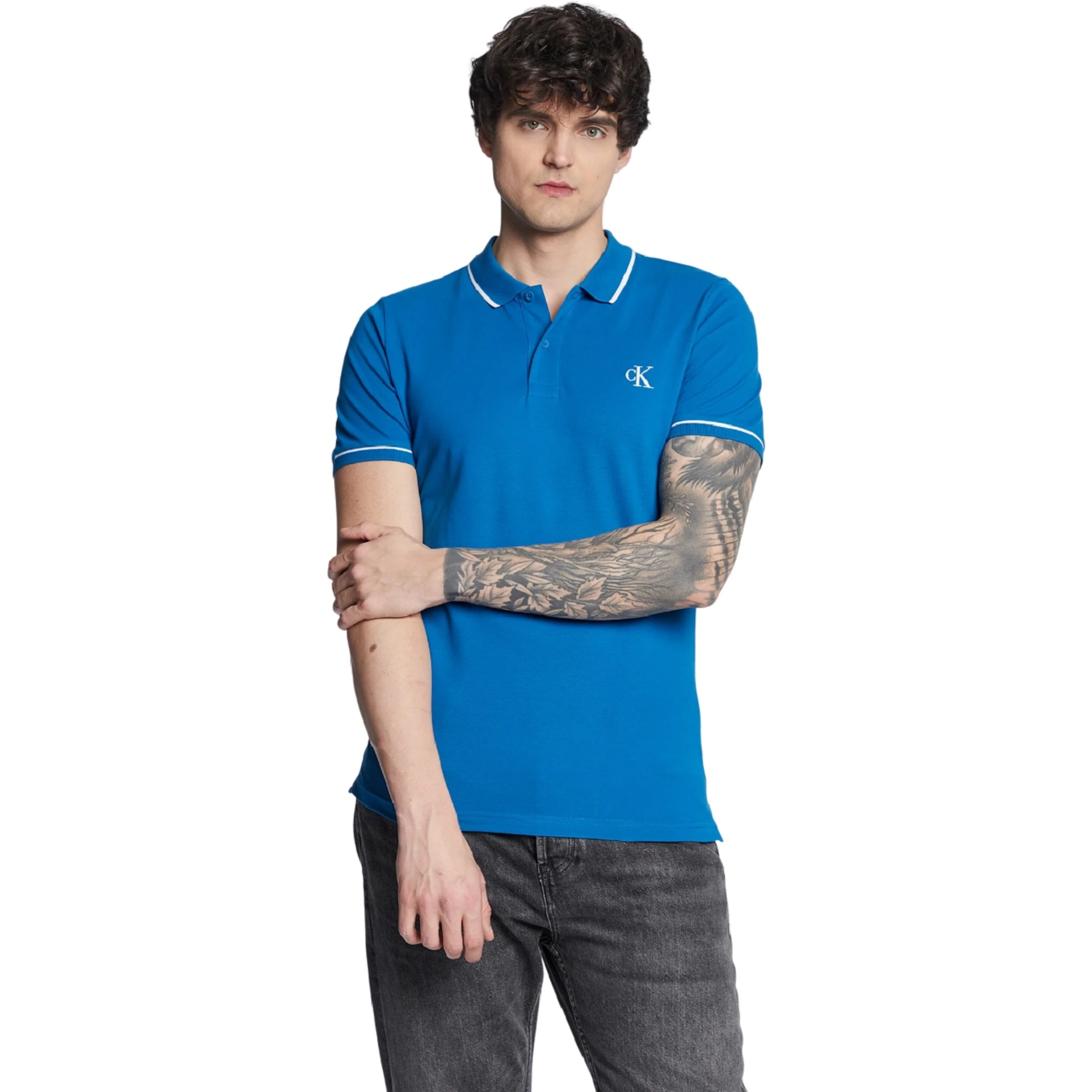 Calvin Klein T-shirts and Polos Blue