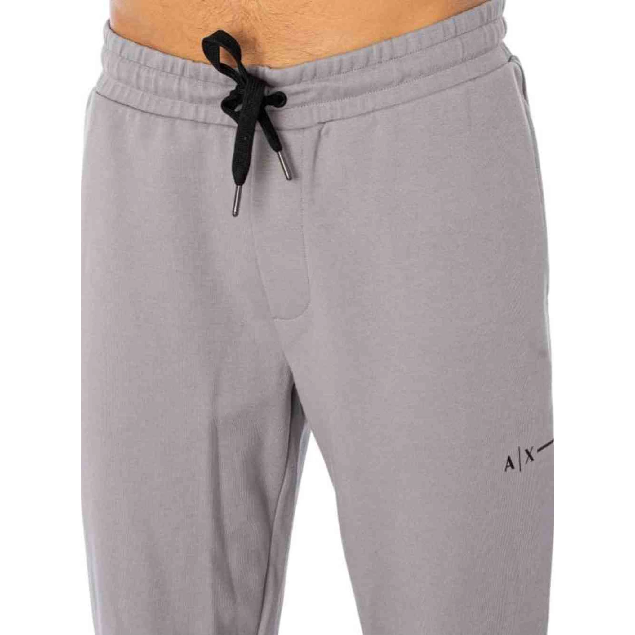 بنطلون رمادي من أرماني إكستشينج