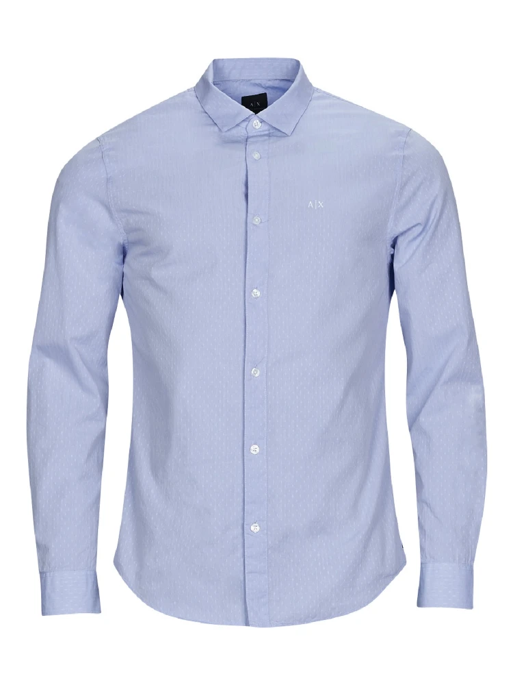 ARMANI EXCHANGE Shirts Blue