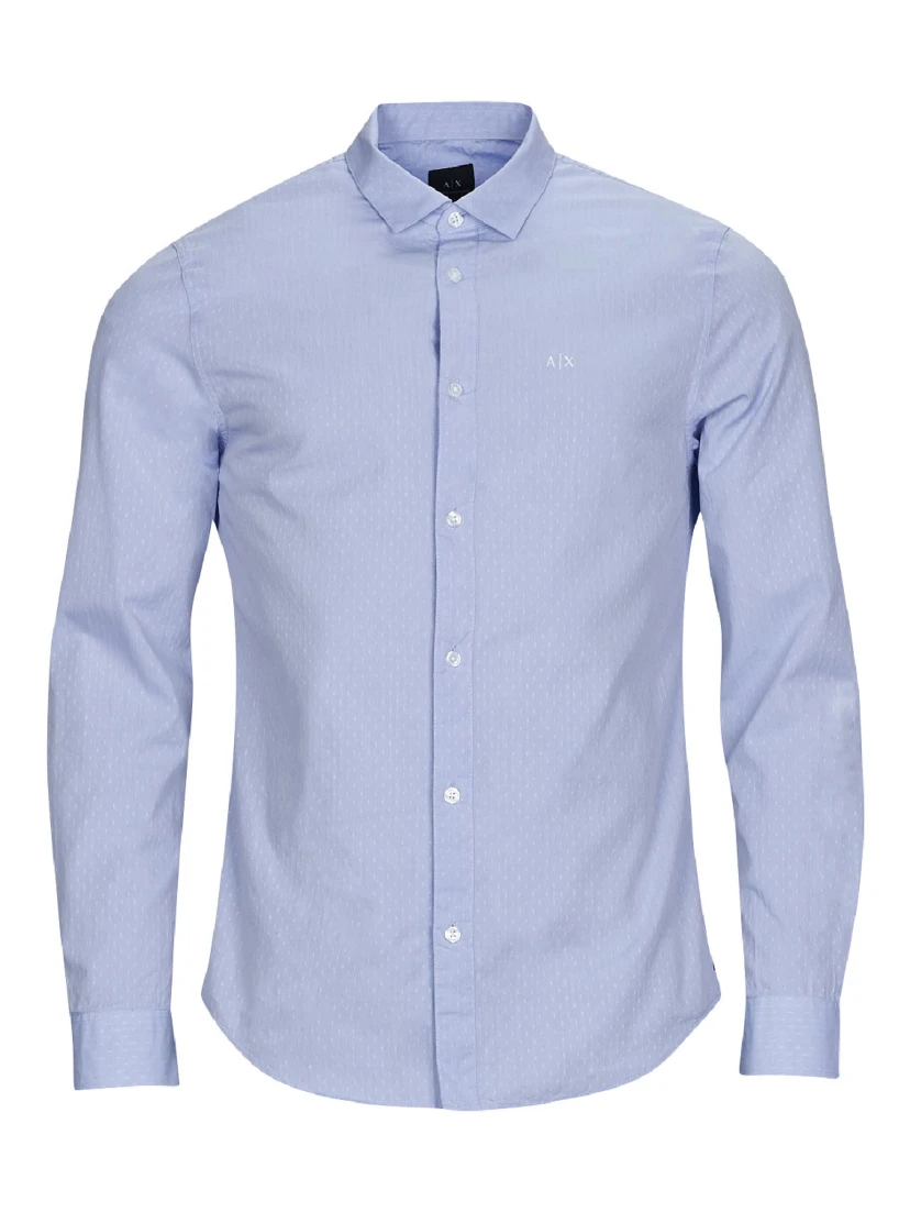 ARMANI EXCHANGE Shirts Blue