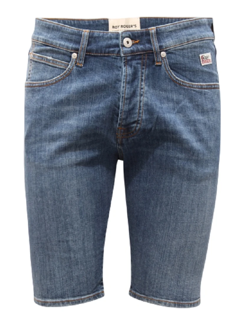 ROY ROGER'S Shorts Blue