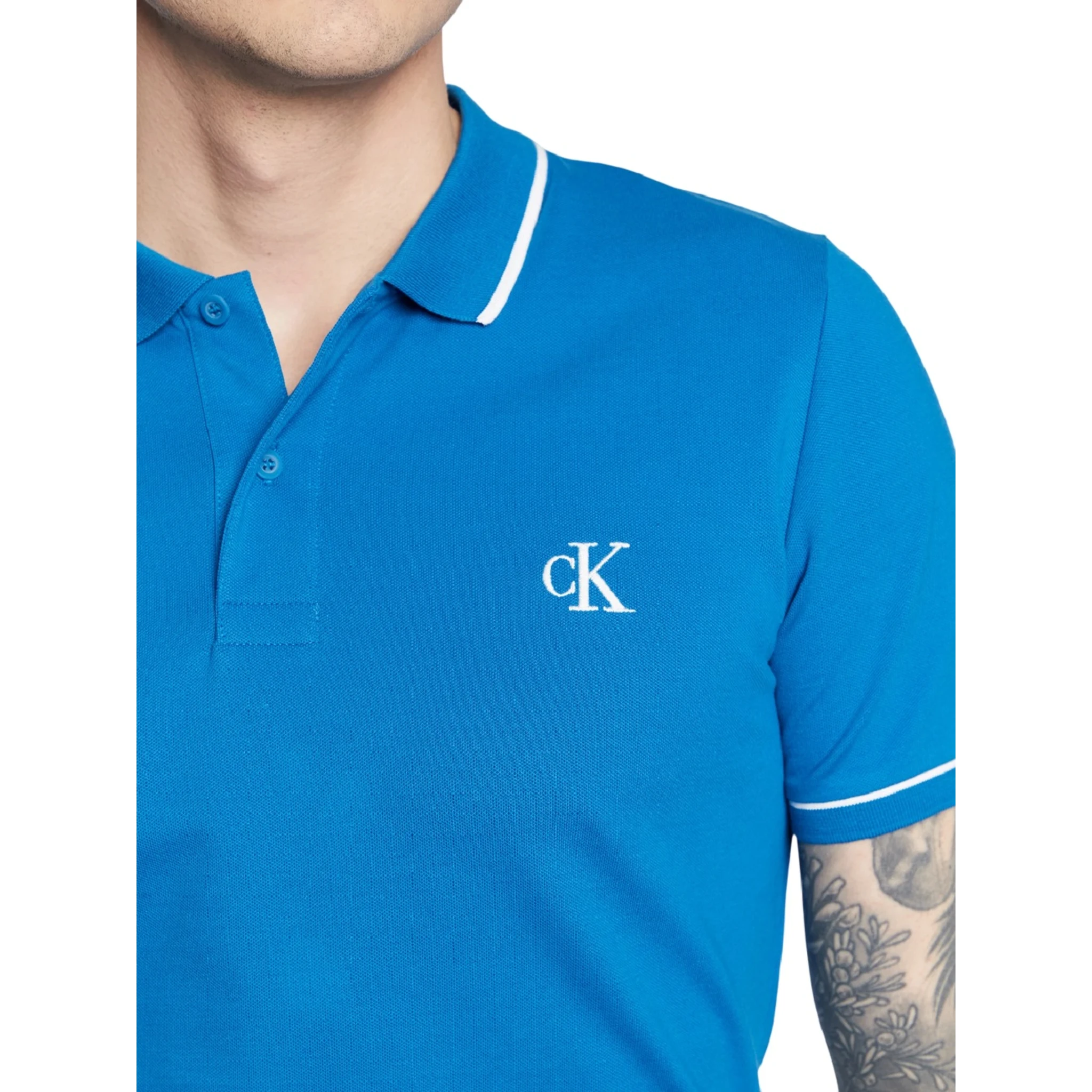 Calvin Klein T-shirts and Polos Blue