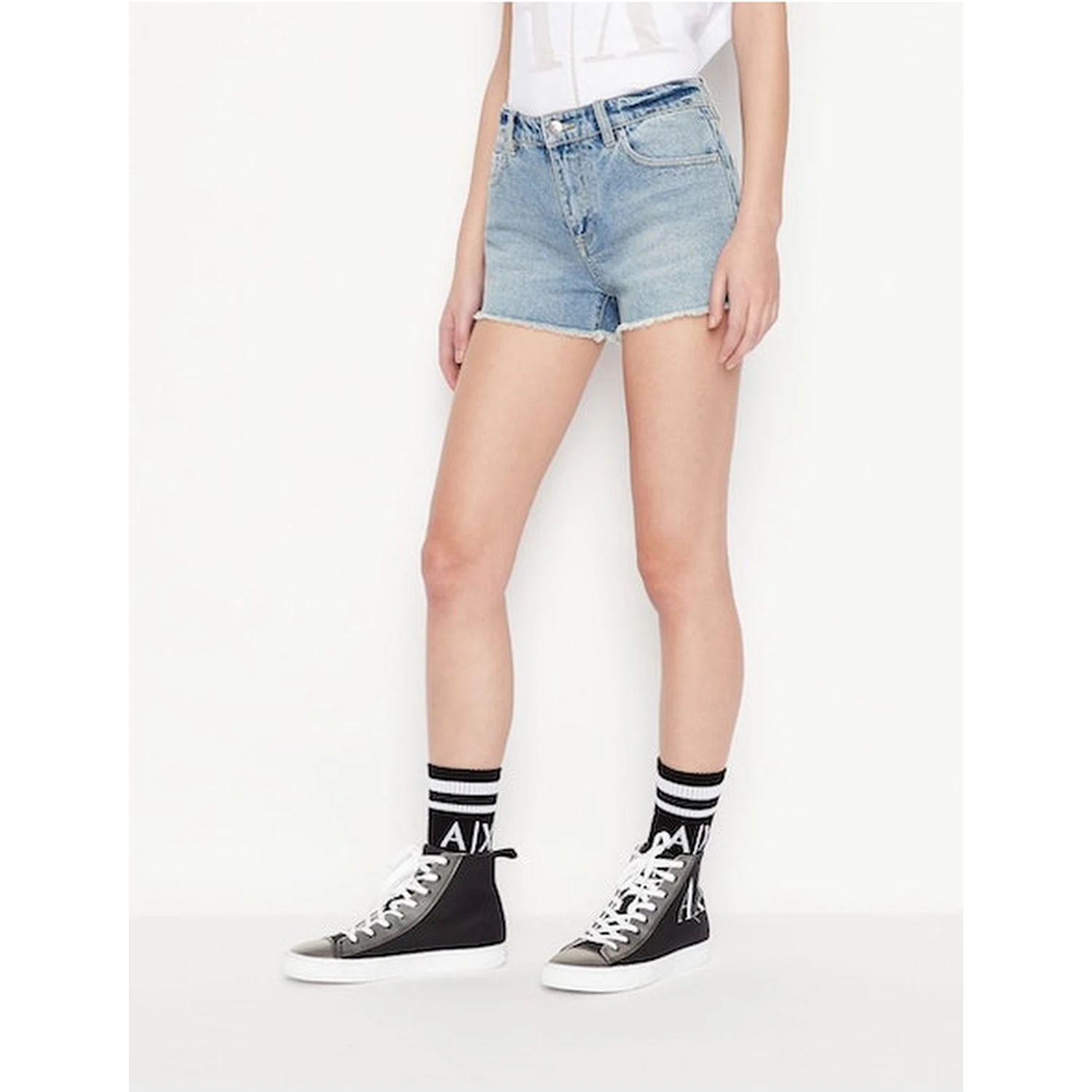 ARMANI EXCHANGE Shorts Blue