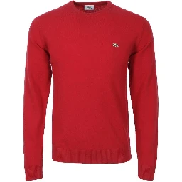 Lacoste Sweaters Red