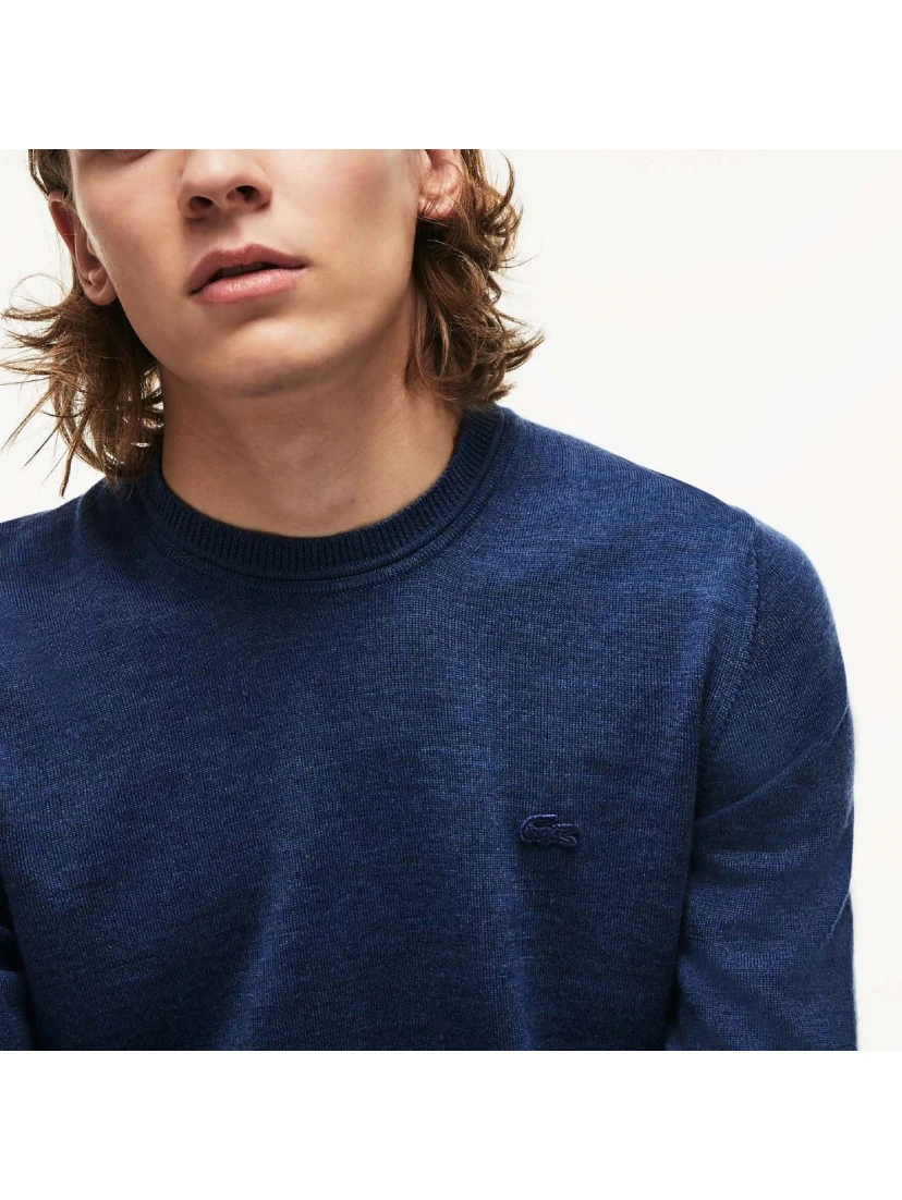 Lacoste Sweaters Blue