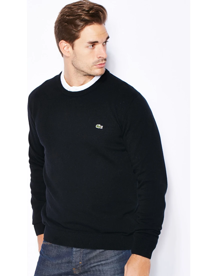 Lacoste men's crew neck jumper